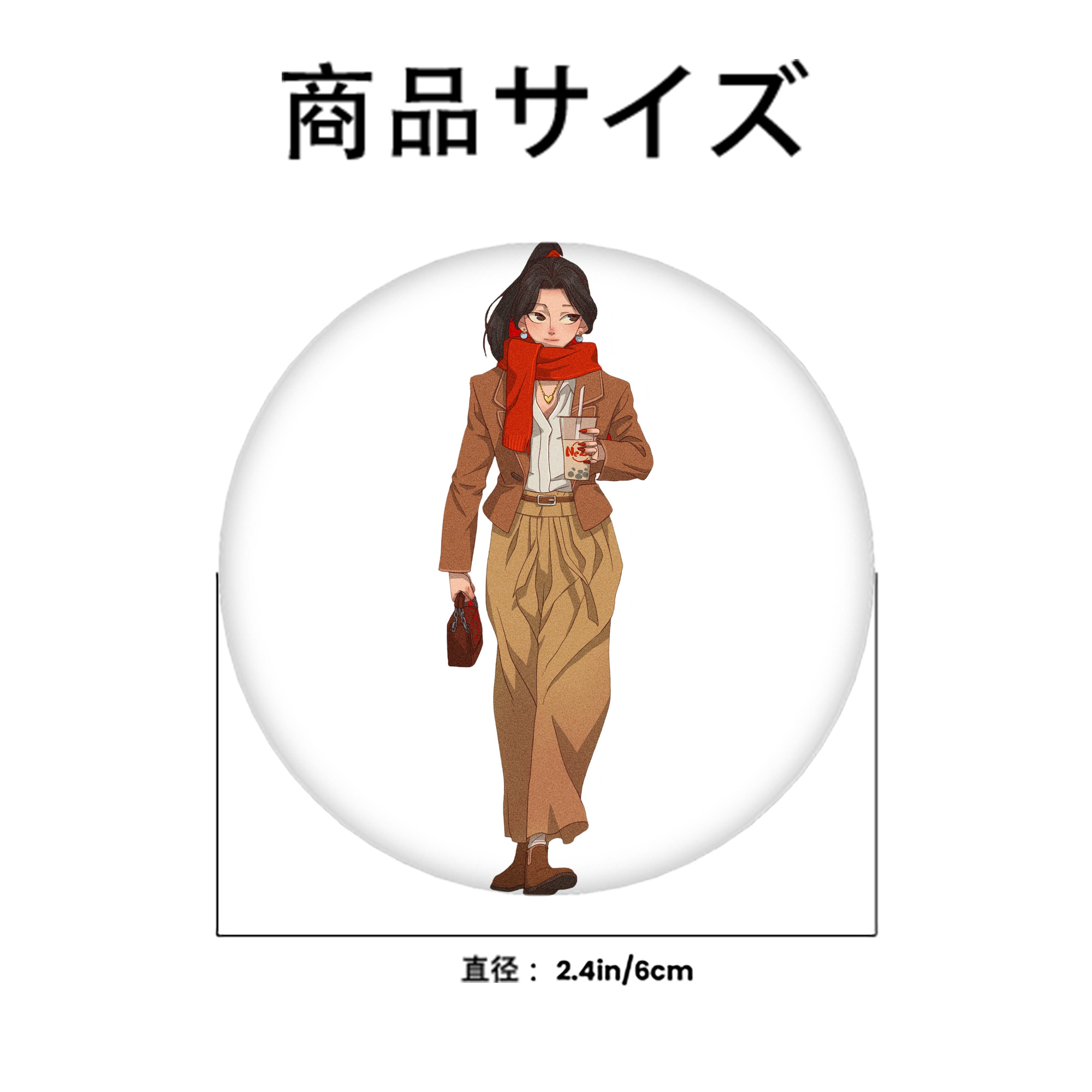 Ne Zha 2 ナタ 魔童の大暴れ 6cm 缶バッジ 複数セット