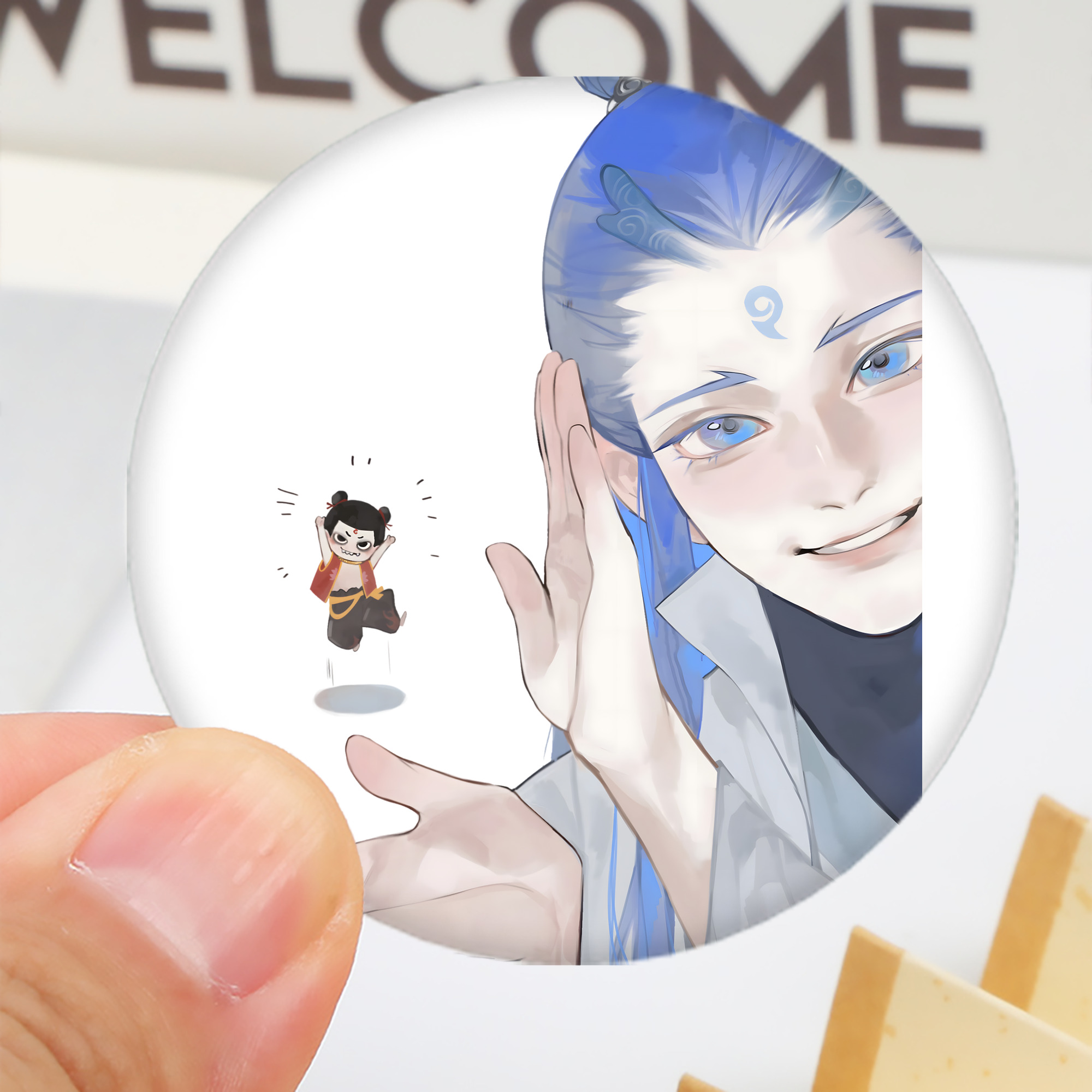 Ne Zha 2 ナタ 魔童の大暴れ 6cm 缶バッジ 複数セット