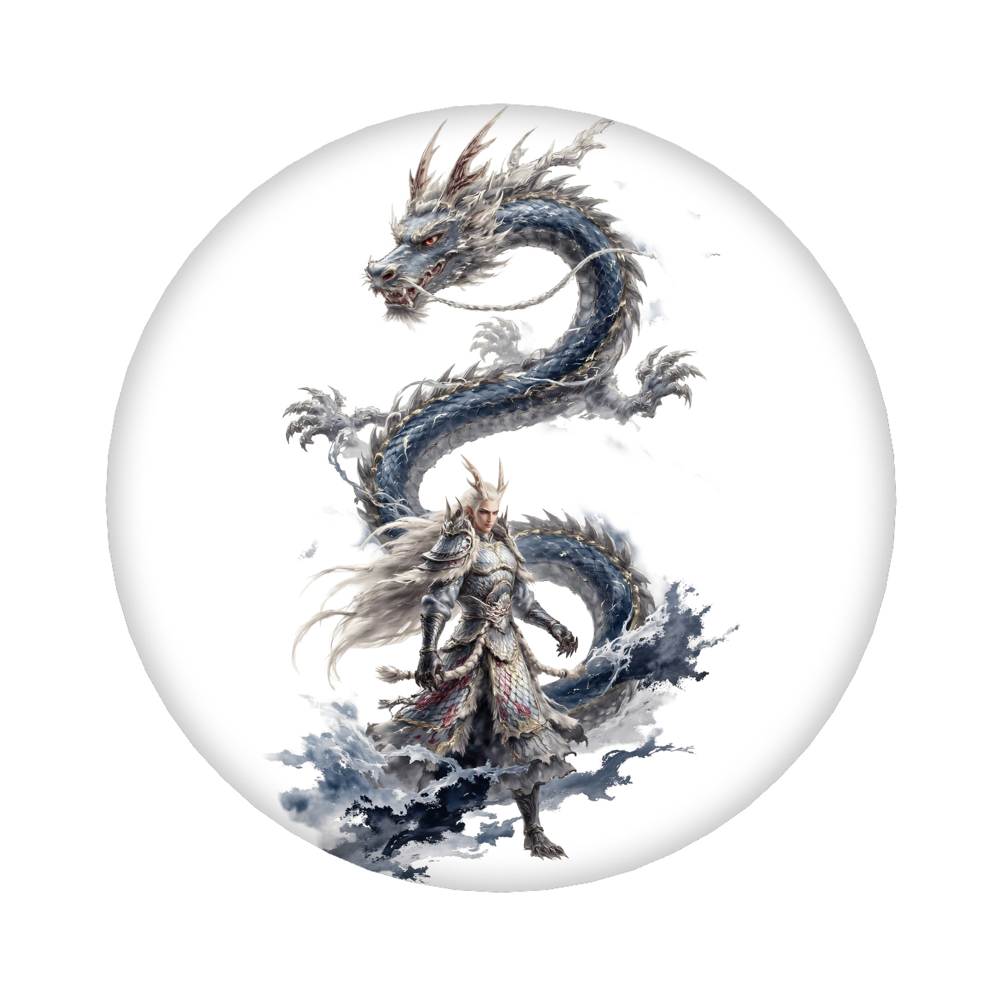 （画像用） Ne Zha 2 ナタ 魔童の大暴れ 6cm 缶バッジ 複数セット
