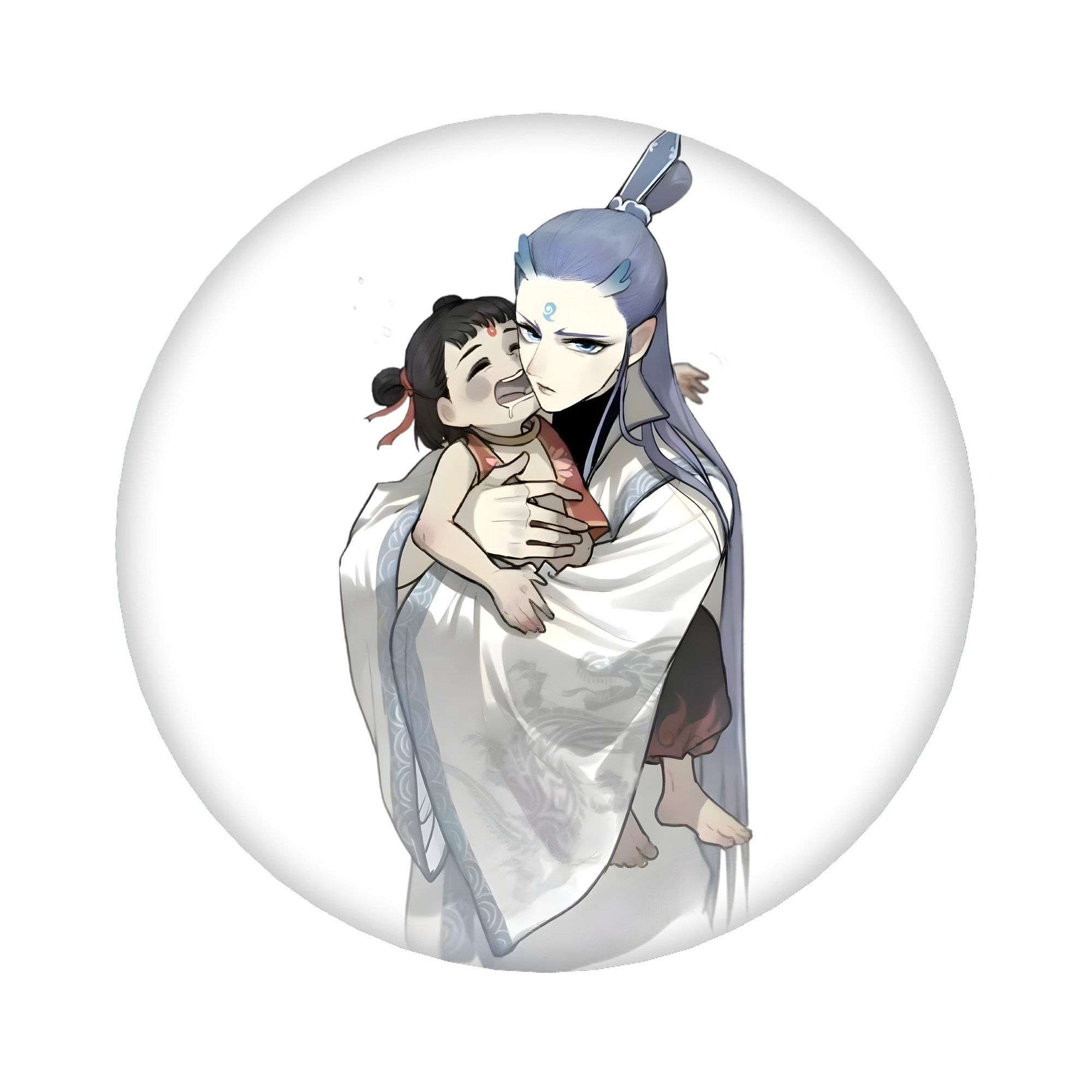 （画像用） Ne Zha 2 ナタ 魔童の大暴れ 6cm 缶バッジ 複数セット