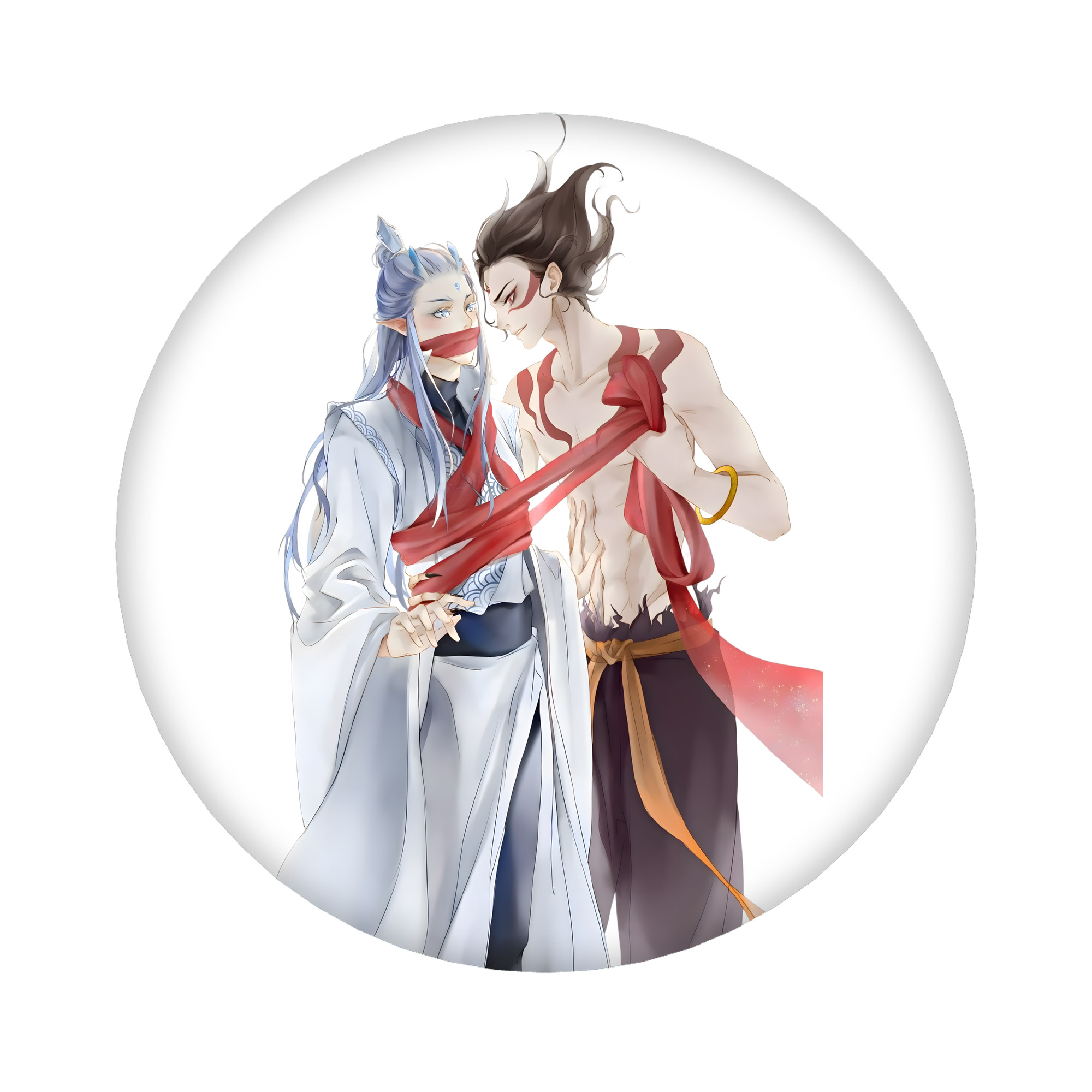 （画像用） Ne Zha 2 ナタ 魔童の大暴れ 6cm 缶バッジ 複数セット