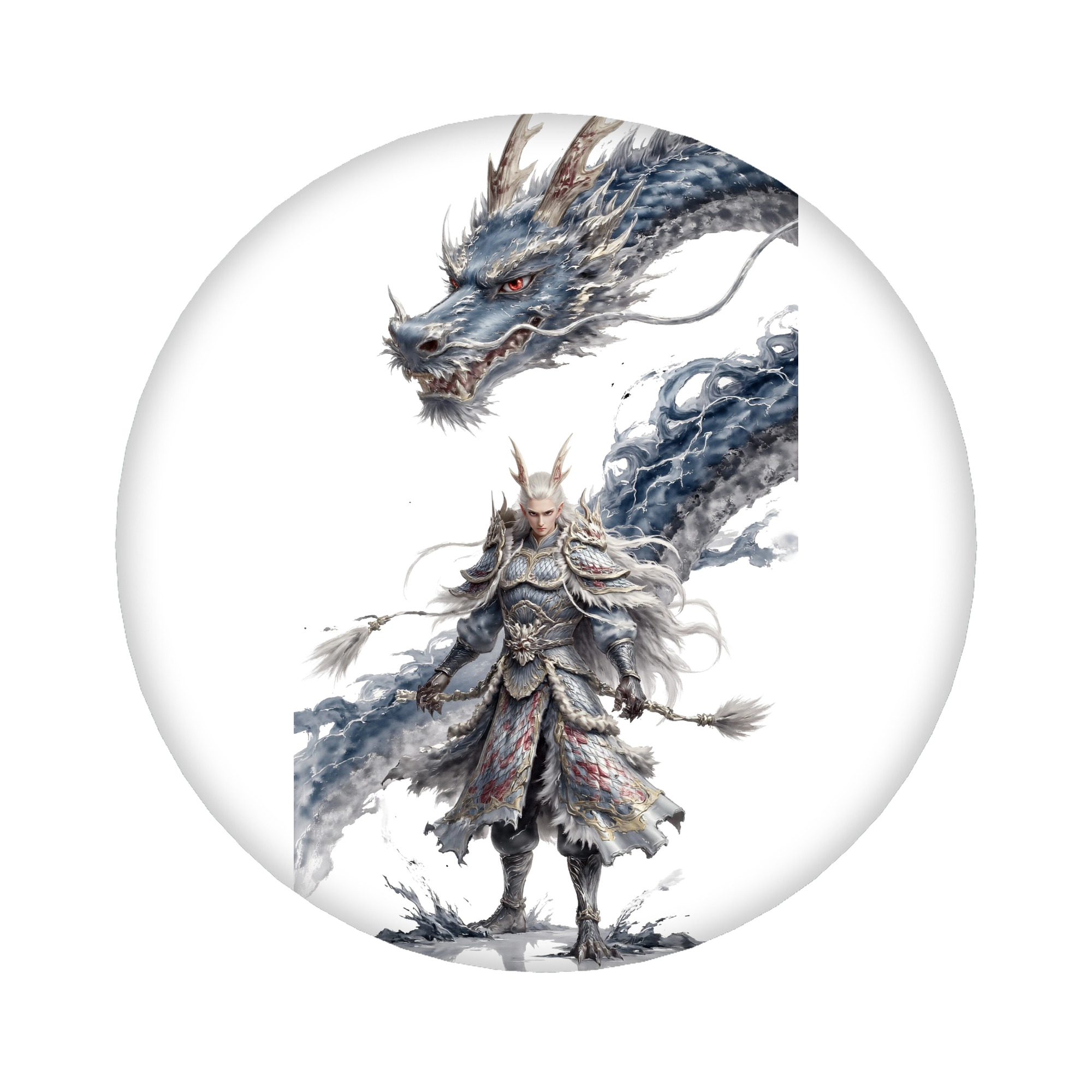 （画像用） Ne Zha 2 ナタ 魔童の大暴れ 6cm 缶バッジ 複数セット