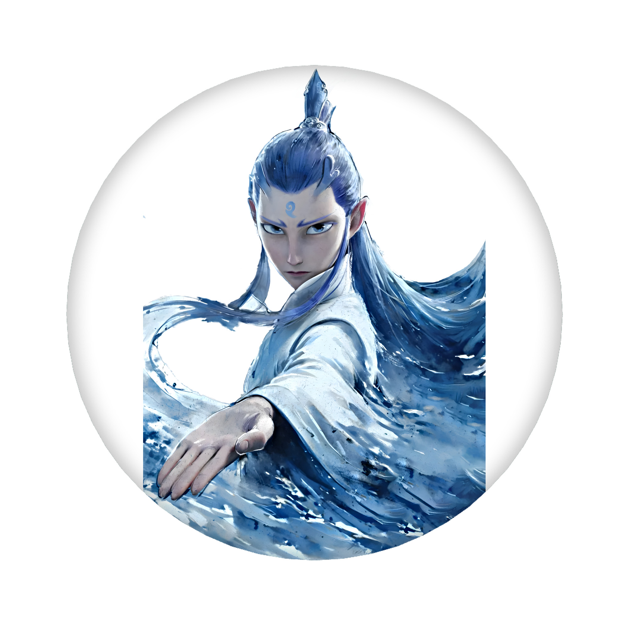 （画像用） Ne Zha 2 ナタ 魔童の大暴れ 6cm 缶バッジ 複数セット