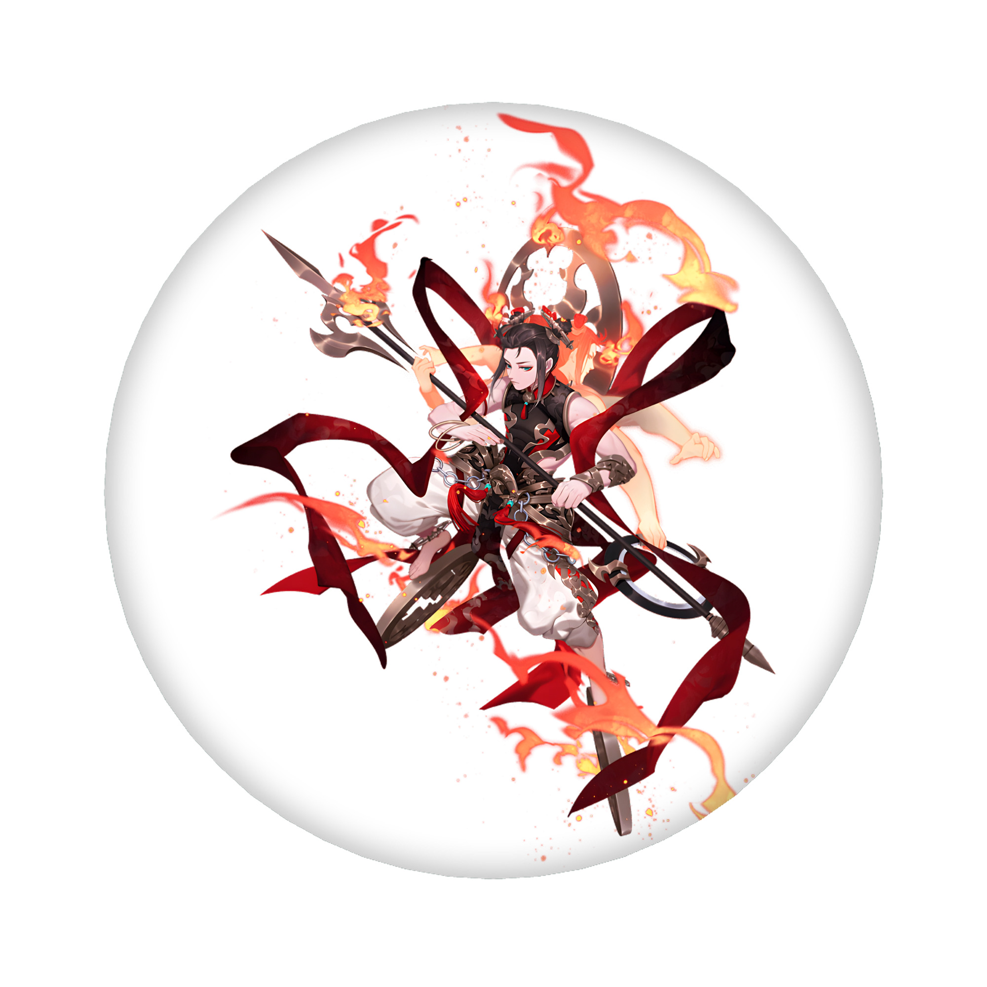 （画像用） Ne Zha 2 ナタ 魔童の大暴れ 6cm 缶バッジ 複数セット
