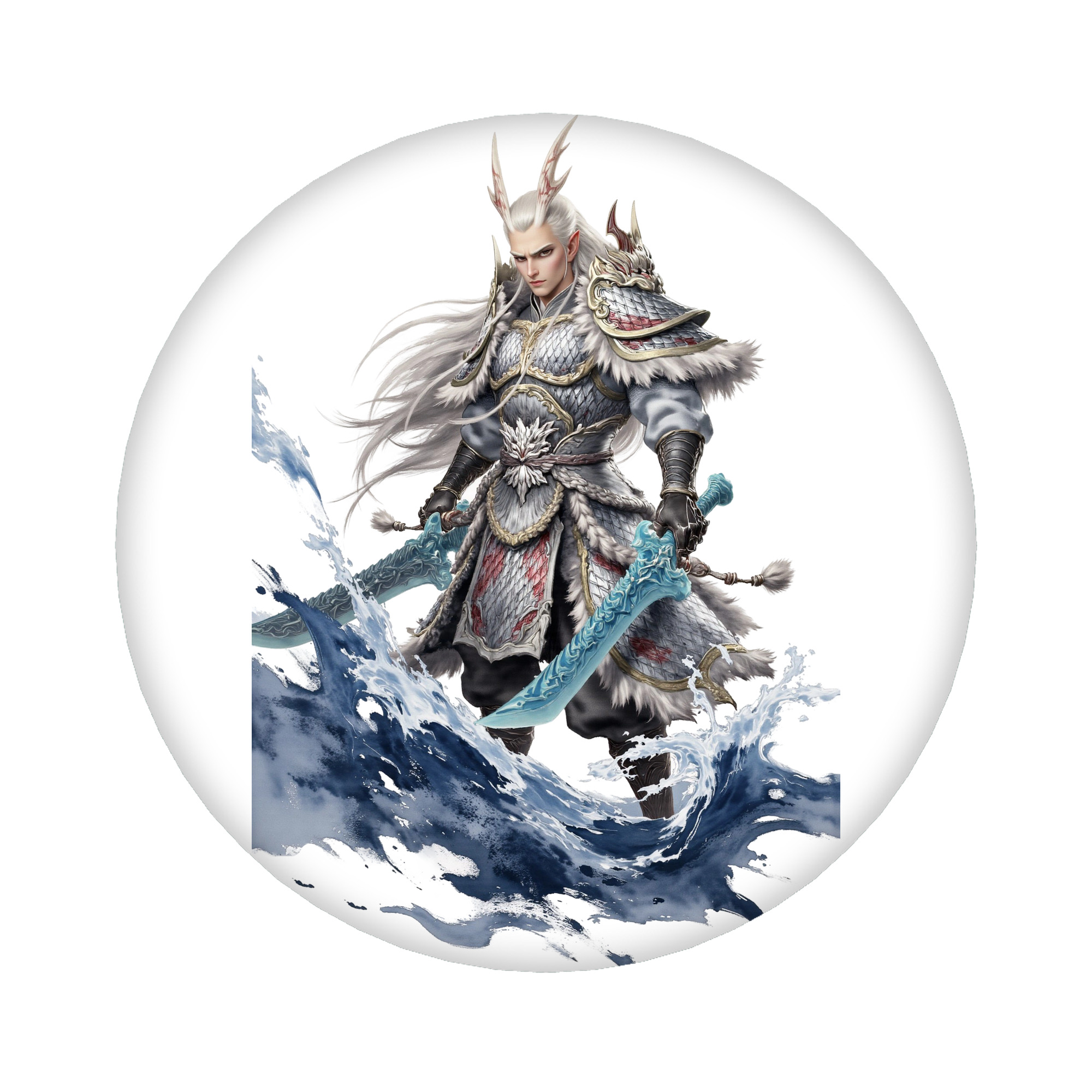 （画像用） Ne Zha 2 ナタ 魔童の大暴れ 6cm 缶バッジ 複数セット