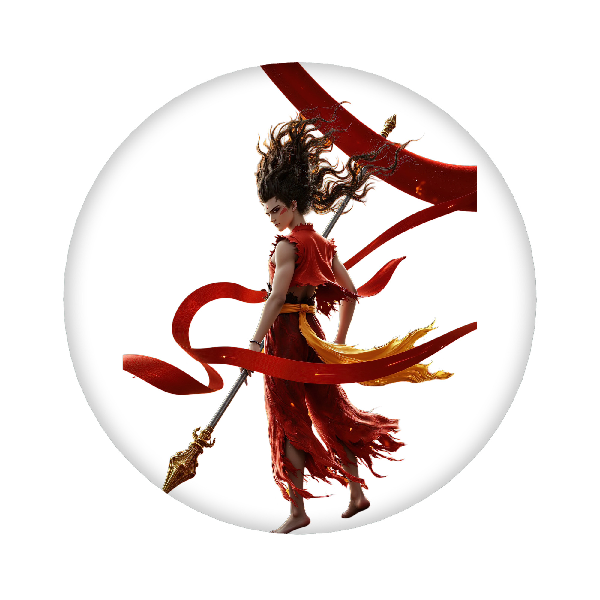 （画像用） Ne Zha 2 ナタ 魔童の大暴れ 6cm 缶バッジ 複数セット