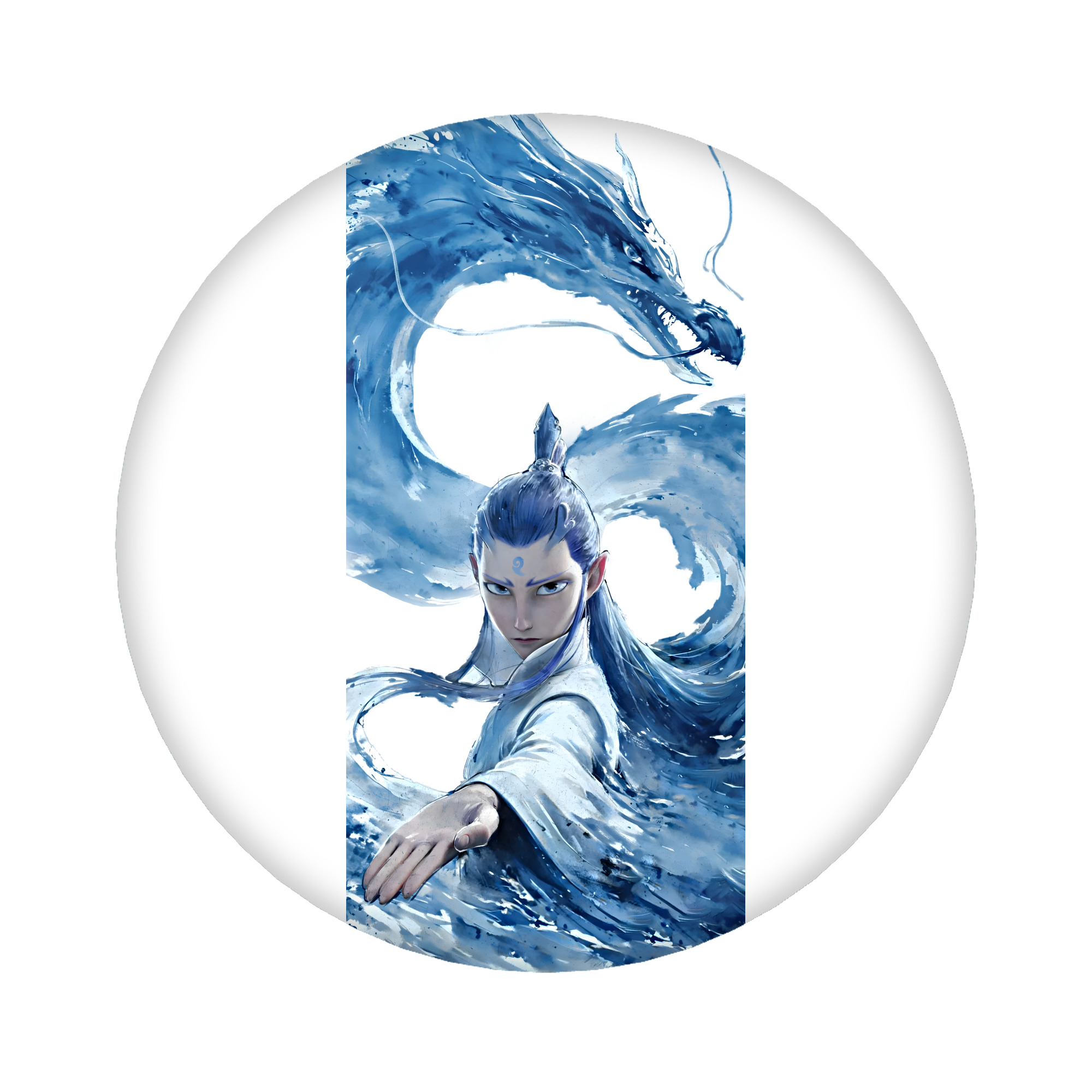 （画像用） Ne Zha 2 ナタ 魔童の大暴れ 6cm 缶バッジ 複数セット