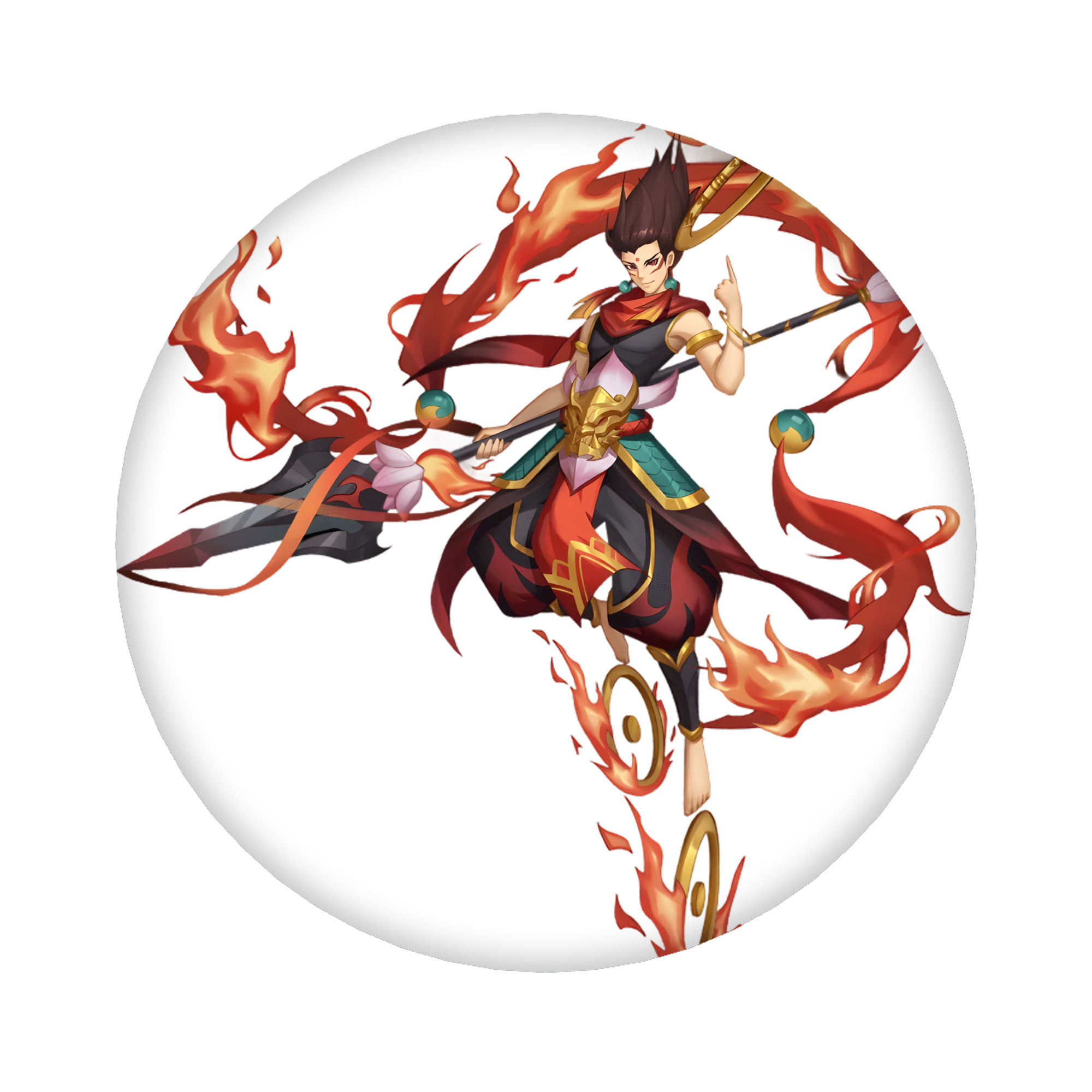 （画像用） Ne Zha 2 ナタ 魔童の大暴れ 6cm 缶バッジ 複数セット