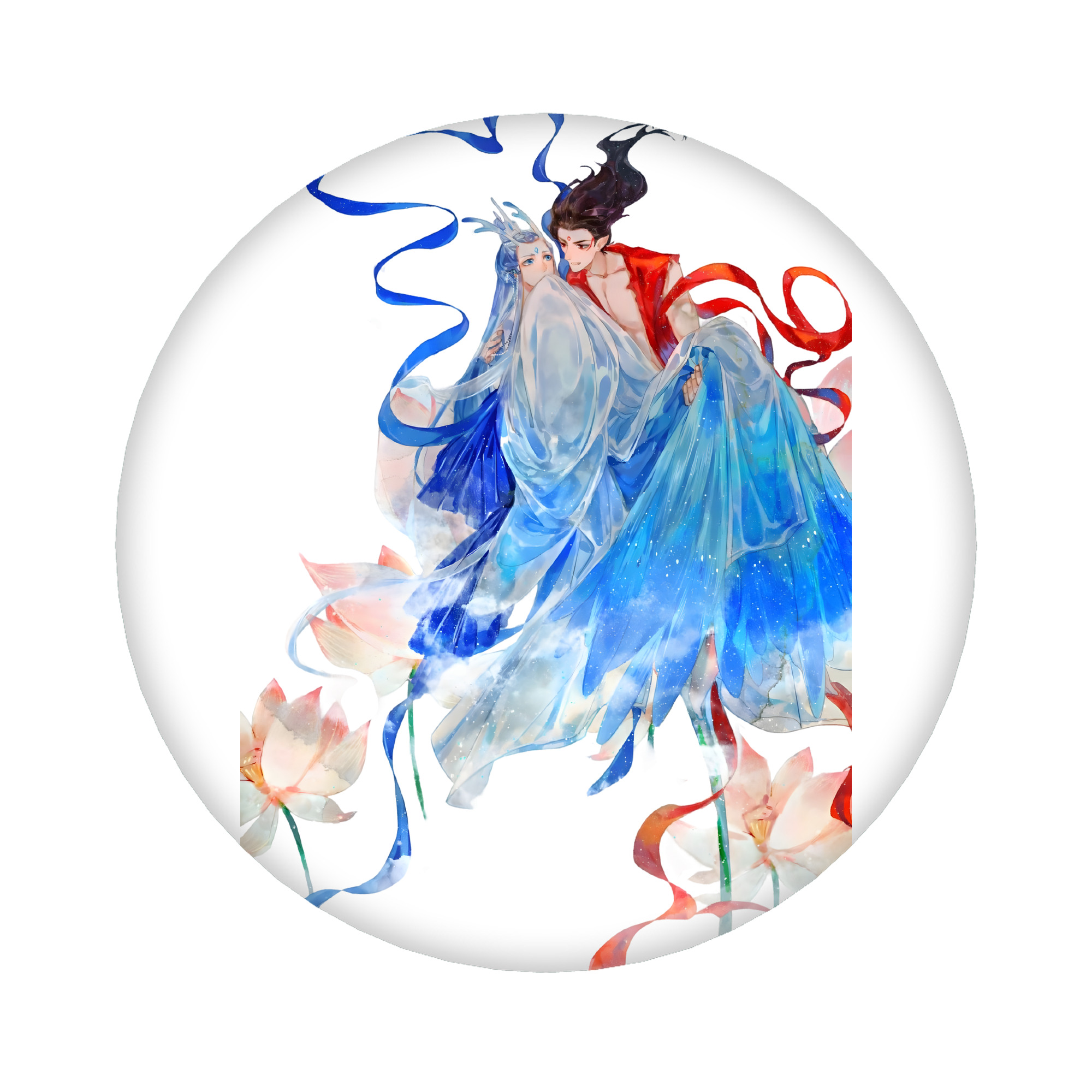 （画像用） Ne Zha 2 ナタ 魔童の大暴れ 6cm 缶バッジ 複数セット
