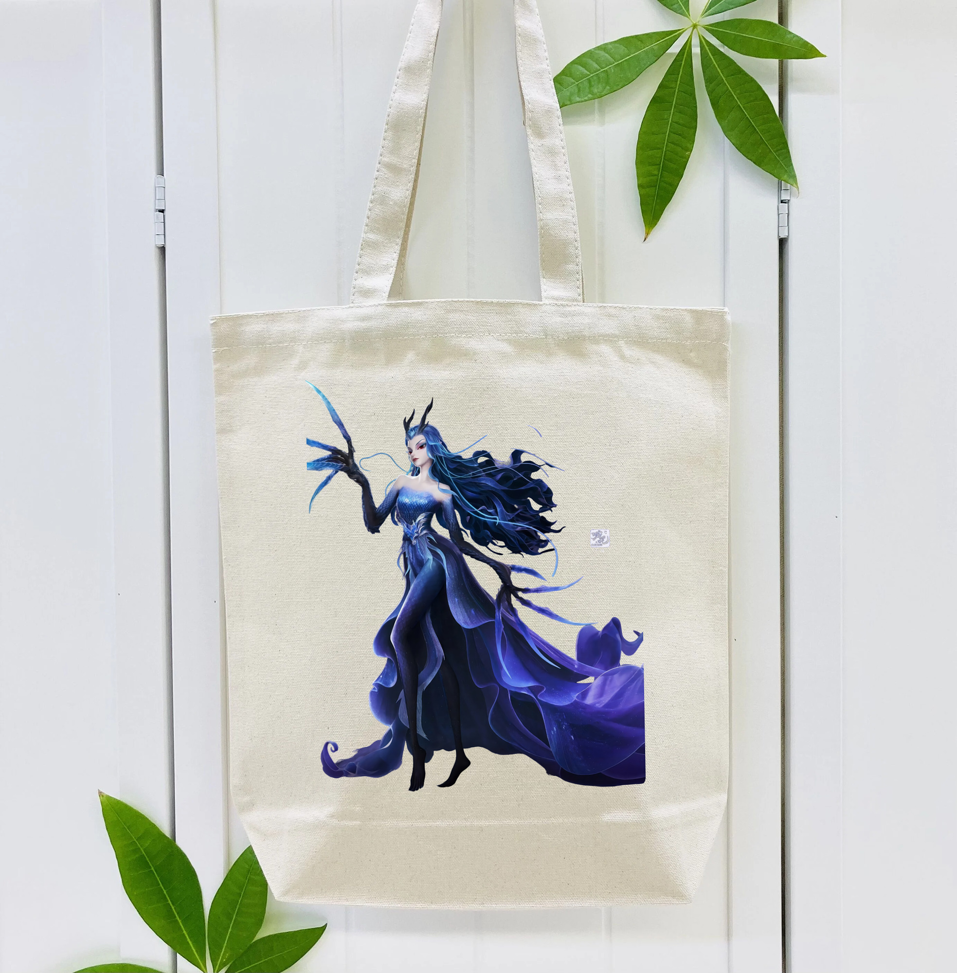 Ne Zha 2 ナタ 魔童の大暴れ 縦型キャンバス生地手提げバッグ　トートバッグ