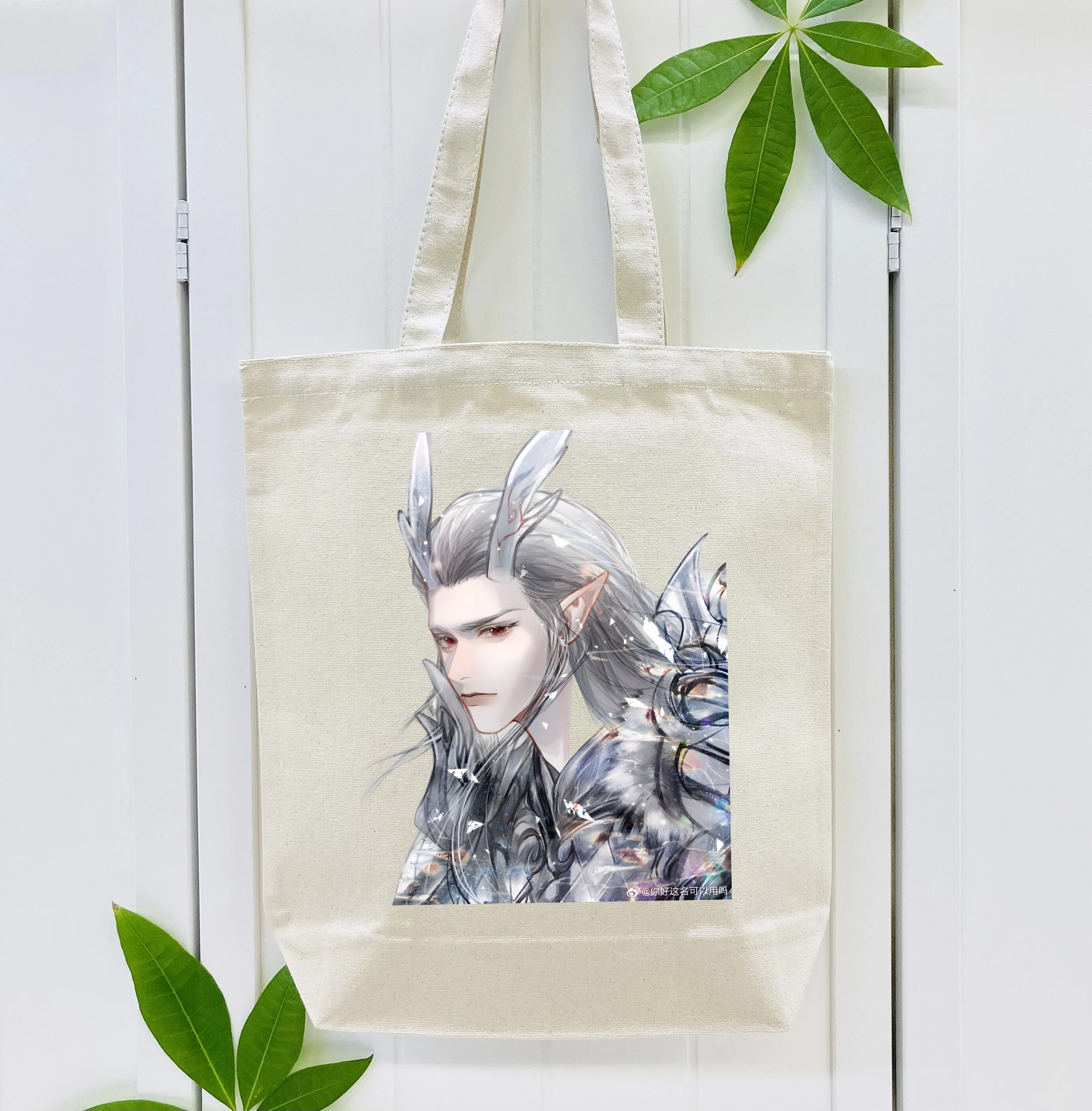 Ne Zha 2 ナタ 魔童の大暴れ 縦型キャンバス生地手提げバッグ　トートバッグ