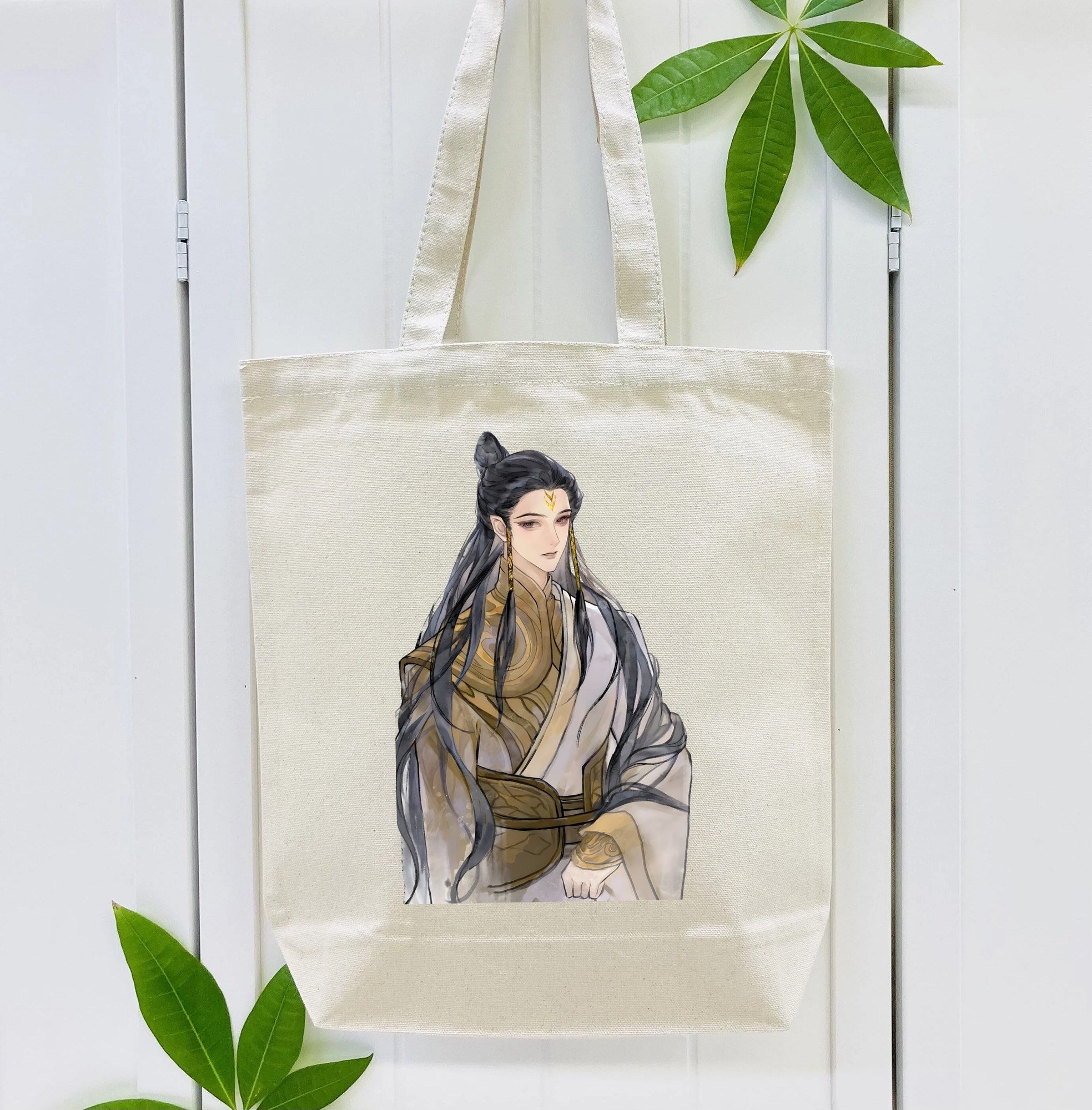Ne Zha 2 ナタ 魔童の大暴れ 縦型キャンバス生地手提げバッグ　トートバッグ