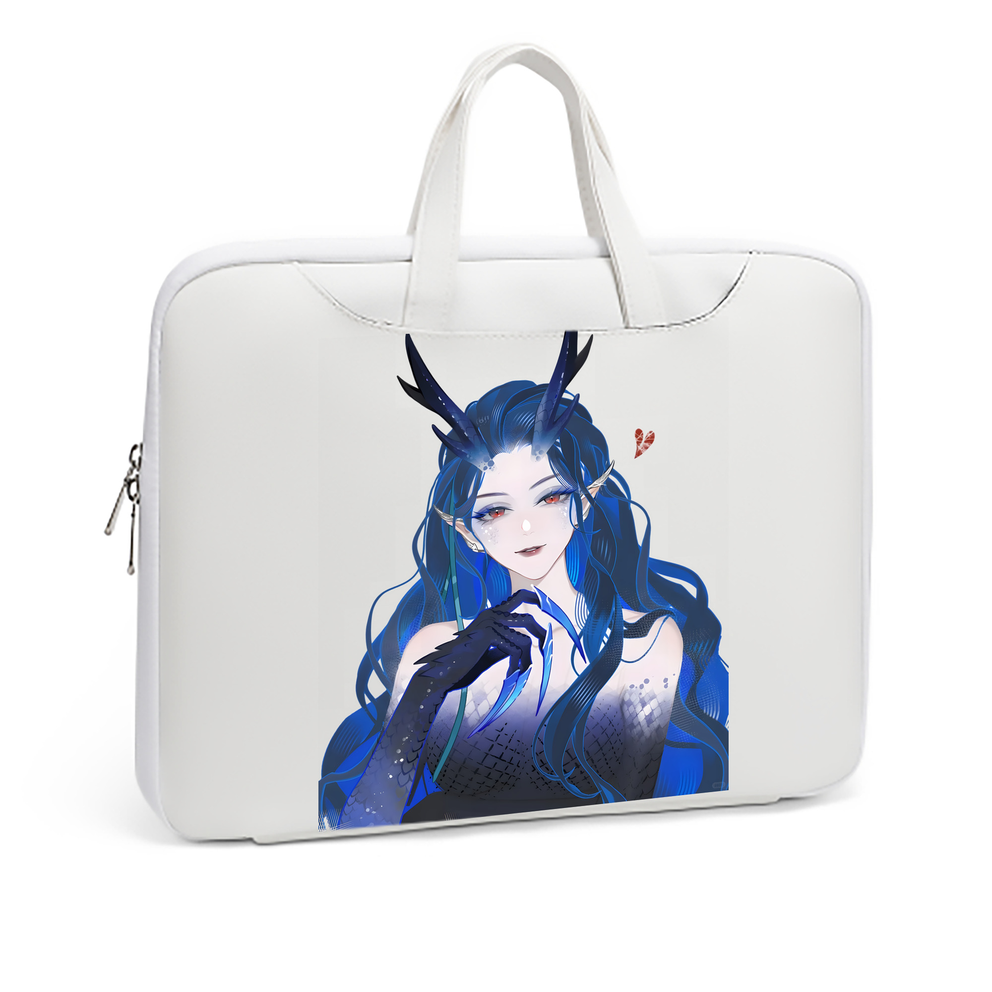 （画像用） Ne Zha 2 ナタ 魔童の大暴れ レザーラップトップバッグ　ノートパソコンケース