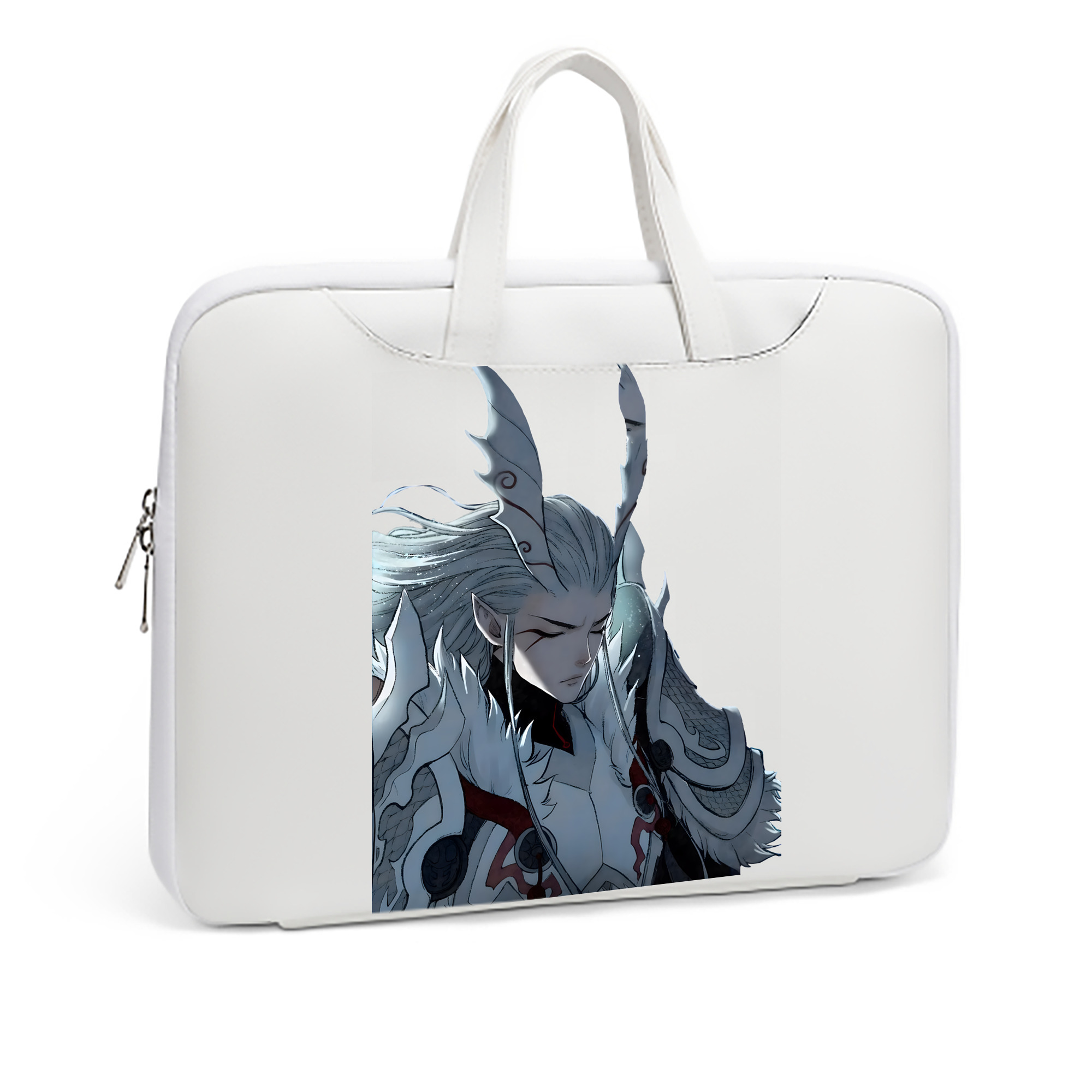 （画像用） Ne Zha 2 ナタ 魔童の大暴れ レザーラップトップバッグ　ノートパソコンケース