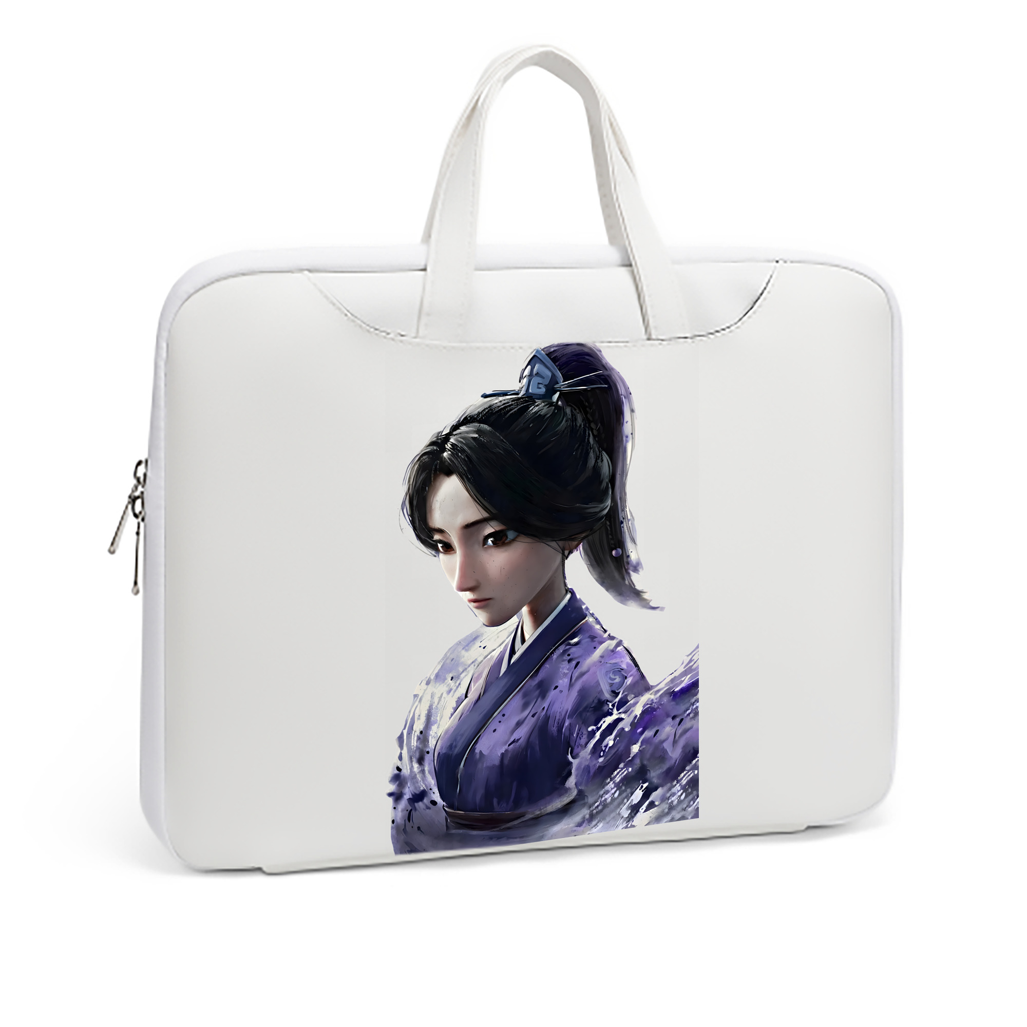 （画像用） Ne Zha 2 ナタ 魔童の大暴れ レザーラップトップバッグ　ノートパソコンケース