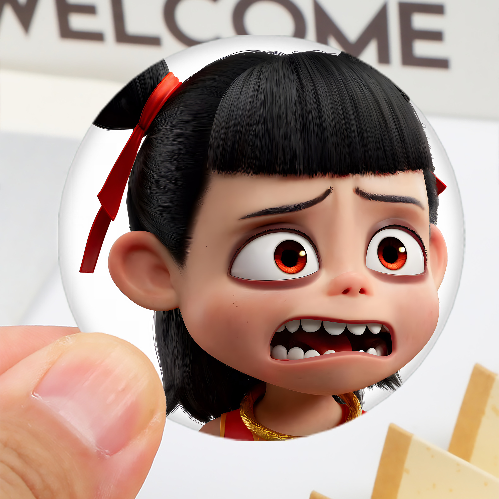 Ne Zha 2 ナタ 魔童の大暴れ 6cm 缶バッジ 複数セット