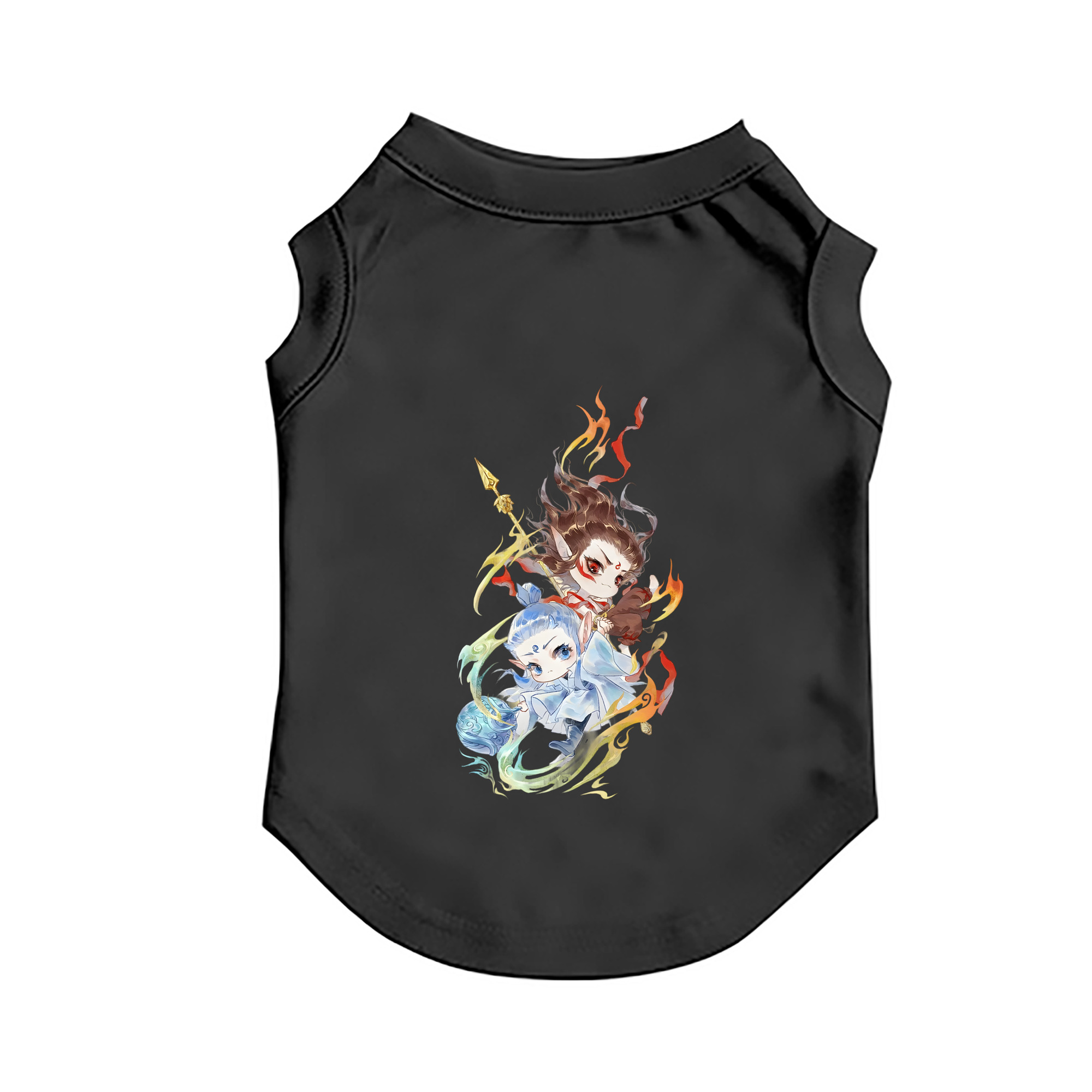 （画像用） Ne Zha 2 ナタ 魔童の大暴れ ペット用ベスト
