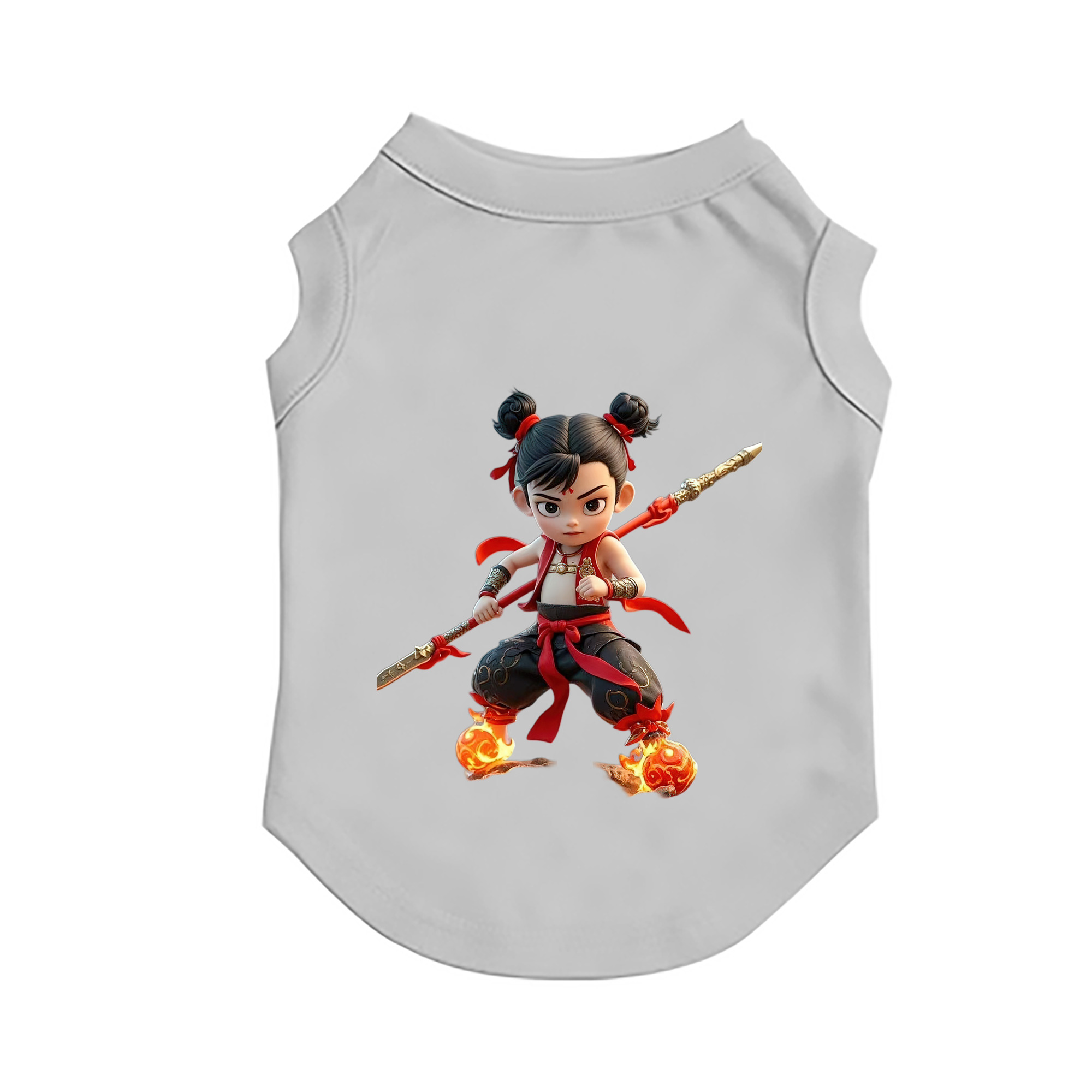 （画像用） Ne Zha 2 ナタ 魔童の大暴れ ペット用ベスト