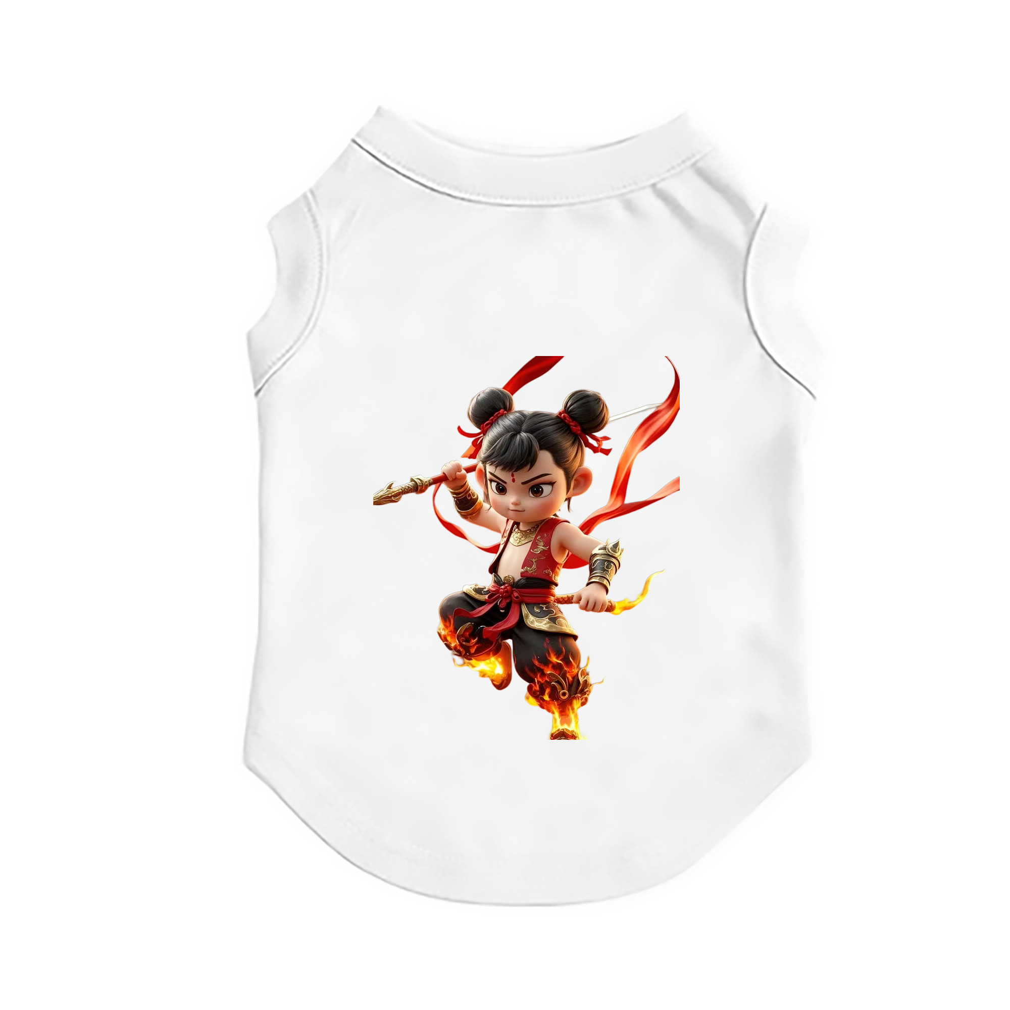 （画像用） Ne Zha 2 ナタ 魔童の大暴れ ペット用ベスト