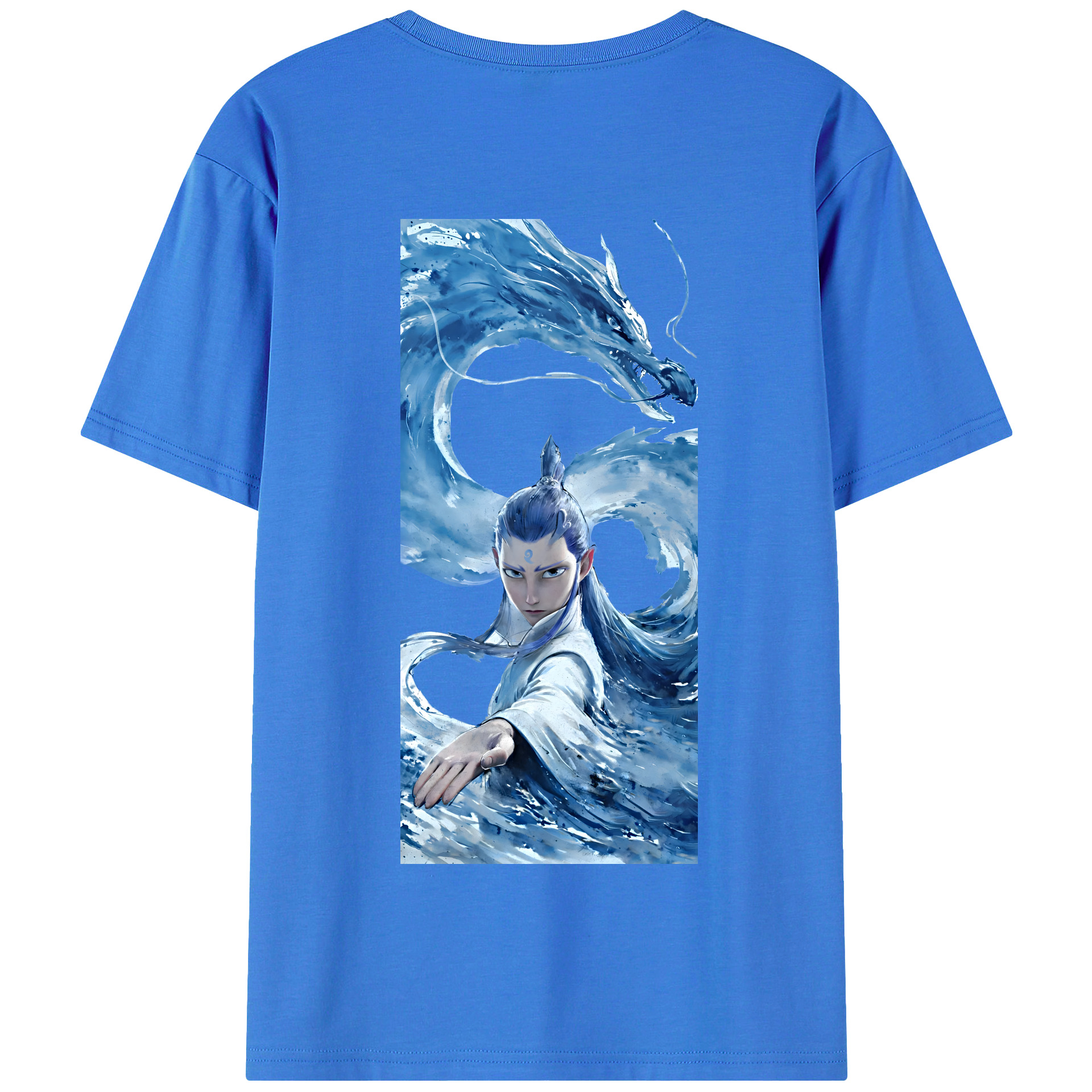 Ne Zha 2 ナタ 魔童の大暴れ 綿100％半袖Tシャツ（背面プリント）