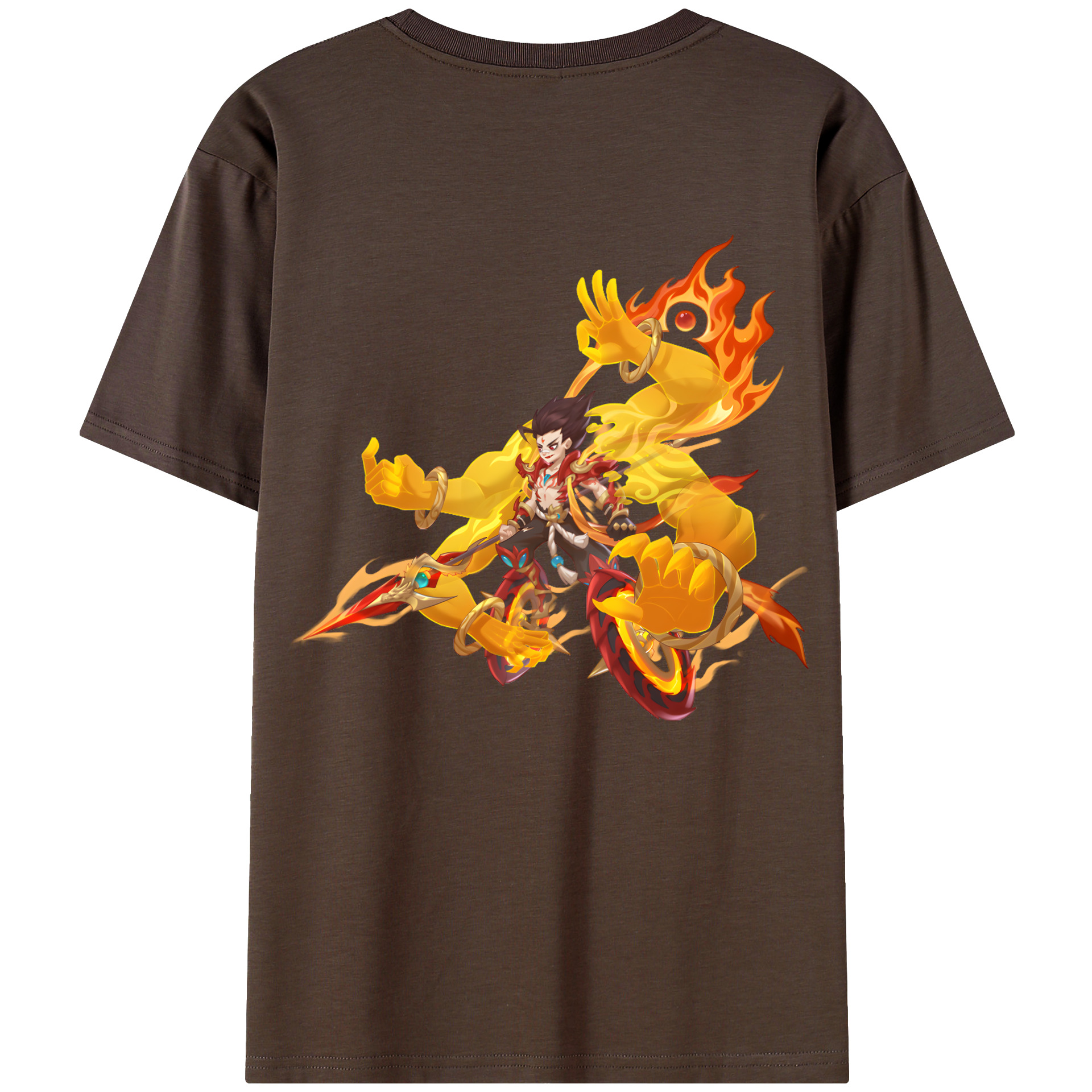 Ne Zha 2 ナタ 魔童の大暴れ 綿100％半袖Tシャツ（背面プリント）