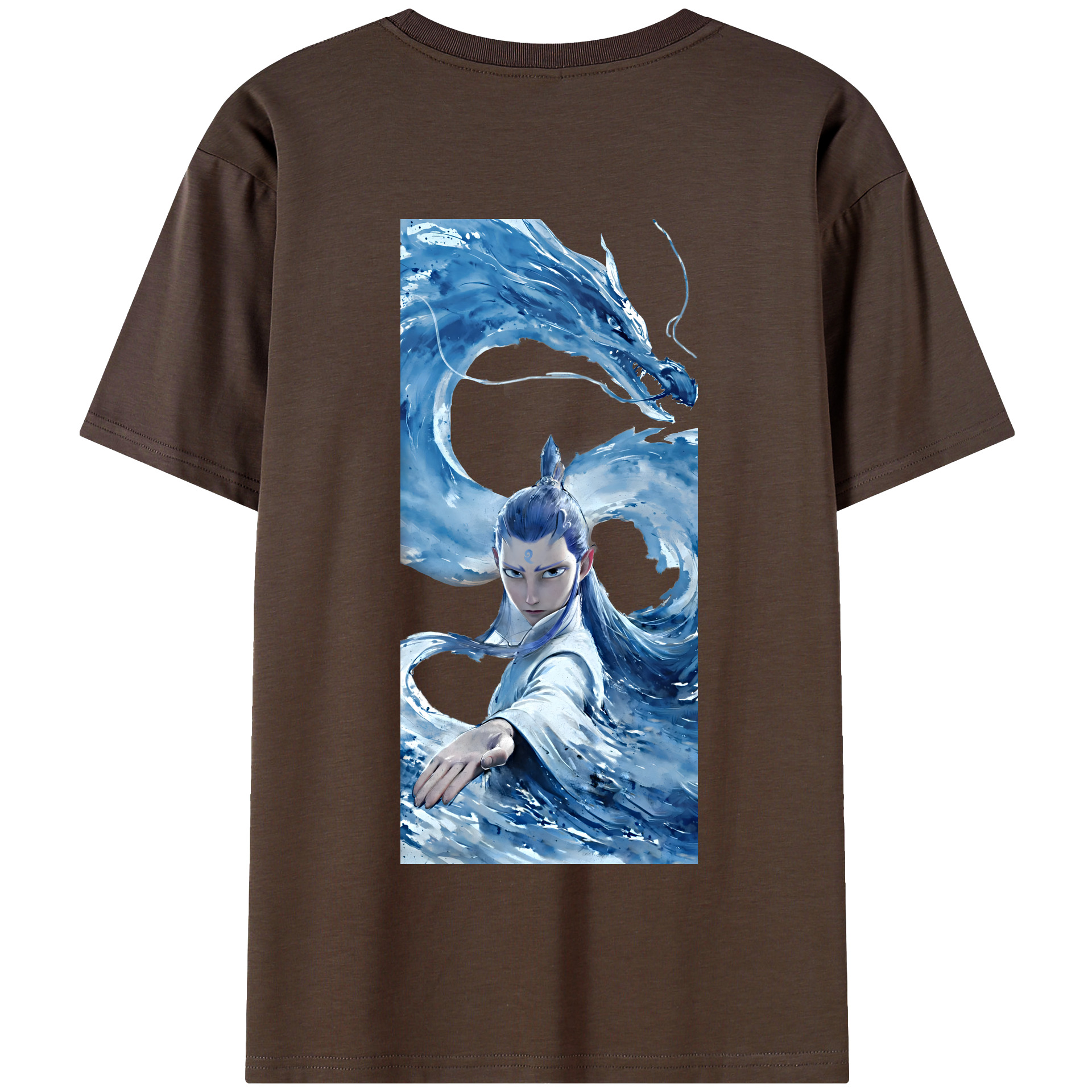 Ne Zha 2 ナタ 魔童の大暴れ 綿100％半袖Tシャツ（背面プリント）