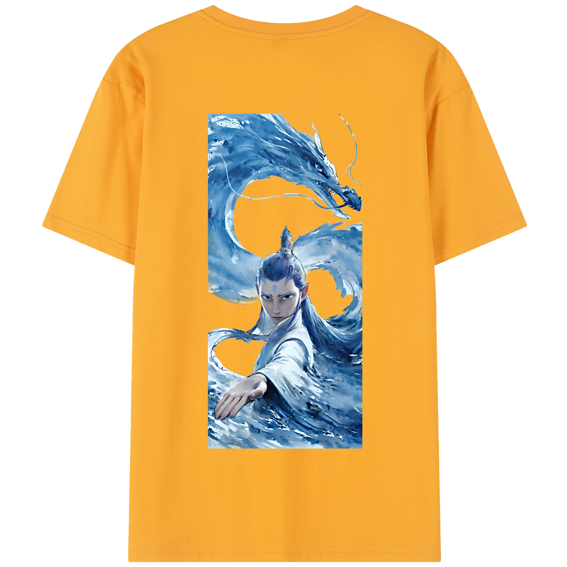 Ne Zha 2 ナタ 魔童の大暴れ 綿100％半袖Tシャツ（背面プリント）
