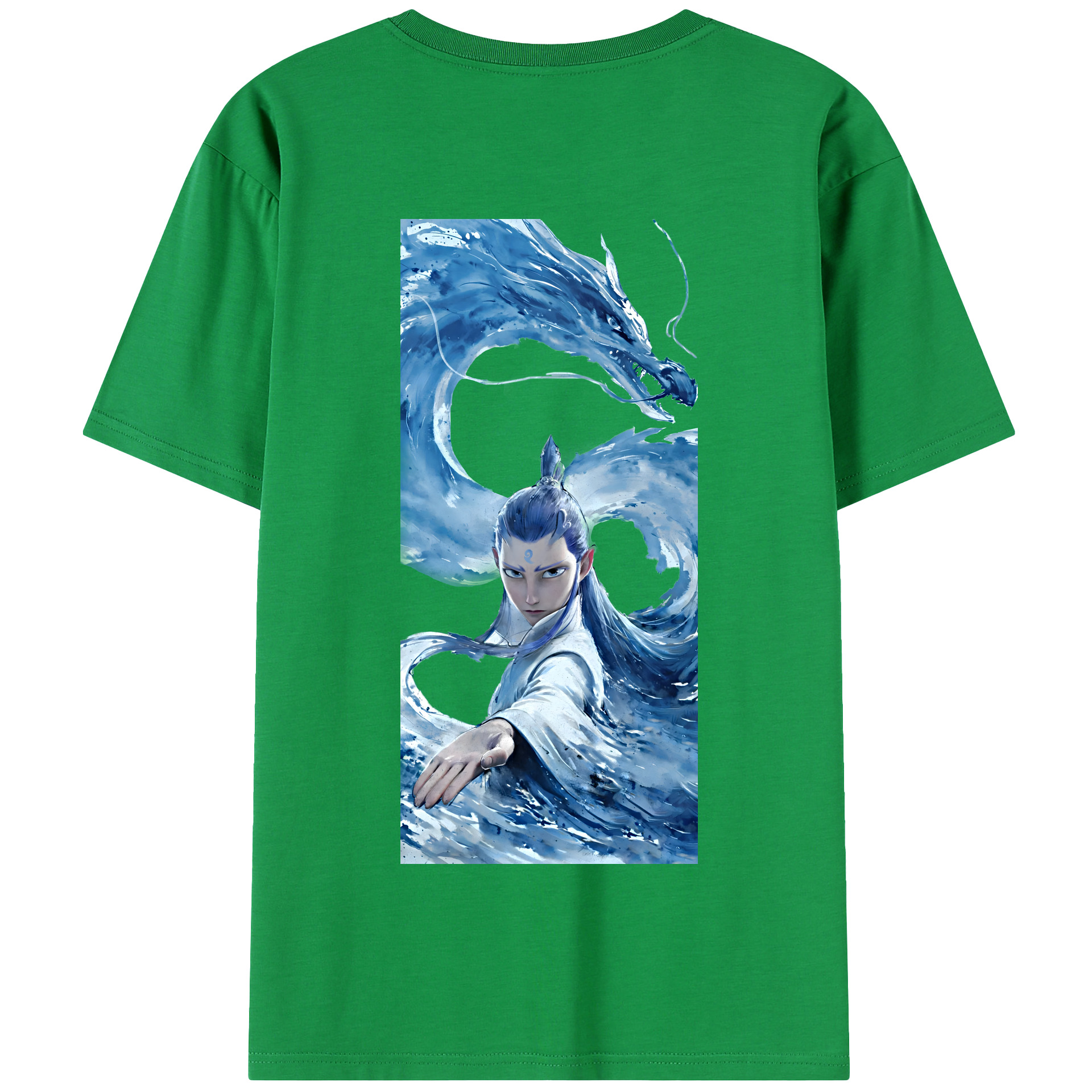 Ne Zha 2 ナタ 魔童の大暴れ 綿100％半袖Tシャツ（背面プリント）