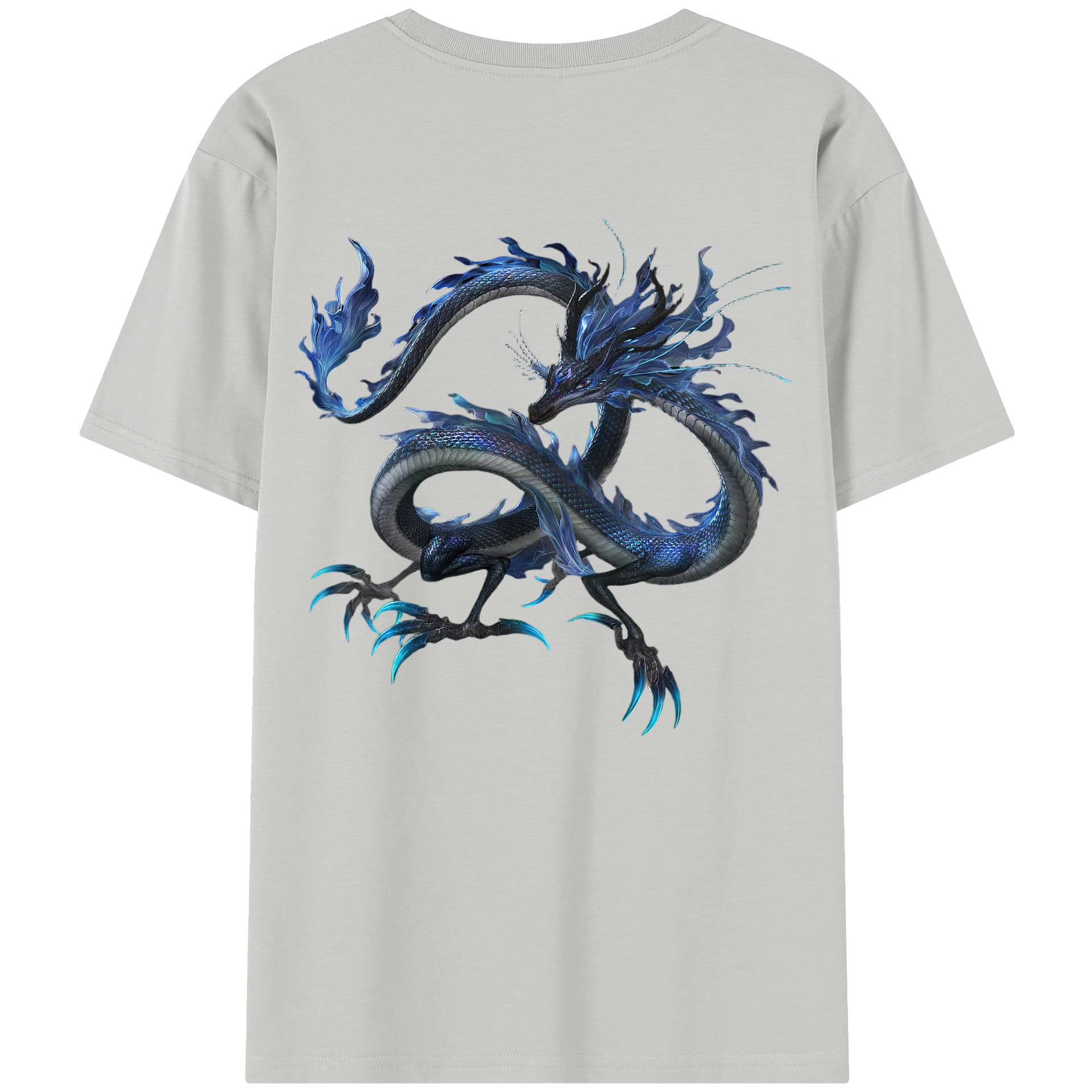 （画像用） Ne Zha 2 ナタ 魔童の大暴れ 綿100％半袖Tシャツ（背面プリント）