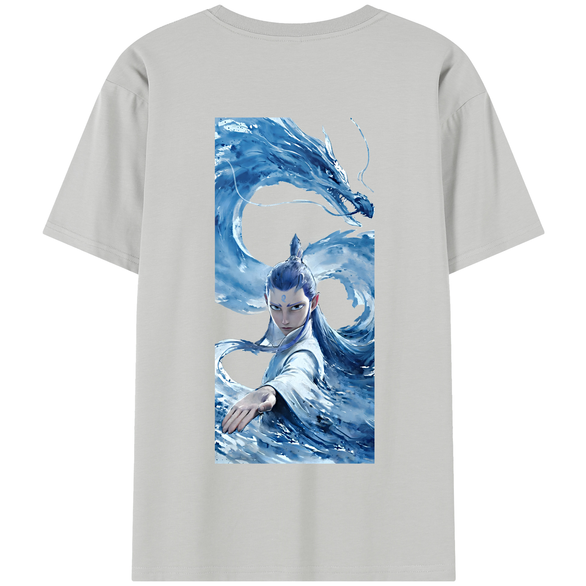 Ne Zha 2 ナタ 魔童の大暴れ 綿100％半袖Tシャツ（背面プリント）