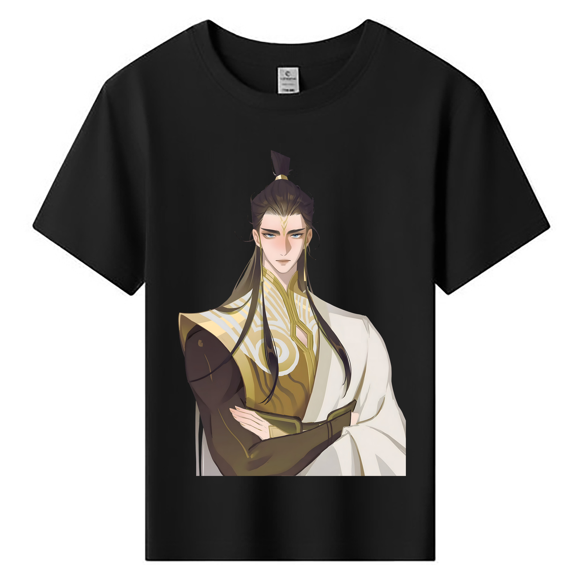 （画像用） Ne Zha 2 ナタ 魔童の大暴れ 綿100％キッズTシャツ（フロントプリント）