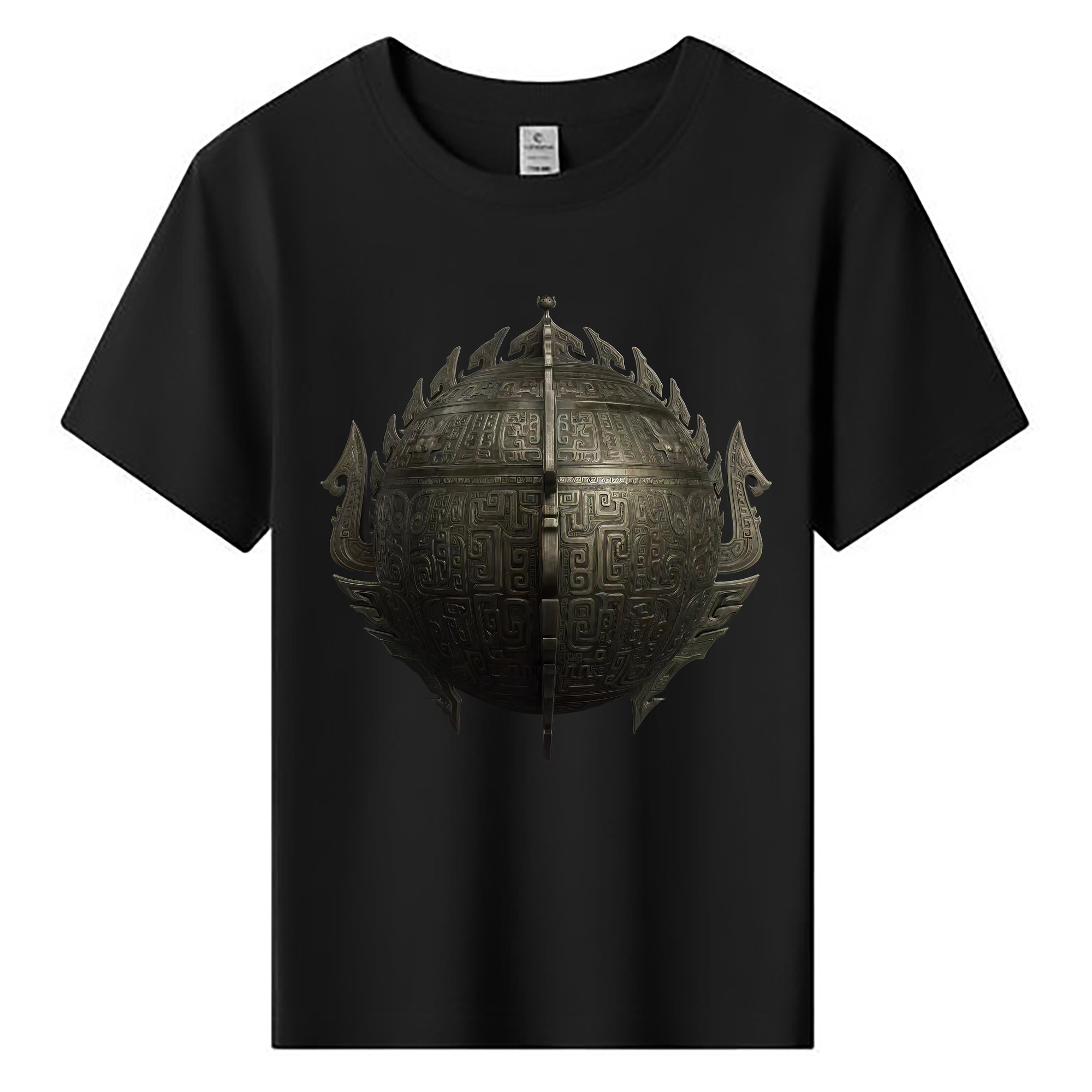 （画像用） Ne Zha 2 ナタ 魔童の大暴れ 綿100％キッズTシャツ（フロントプリント）