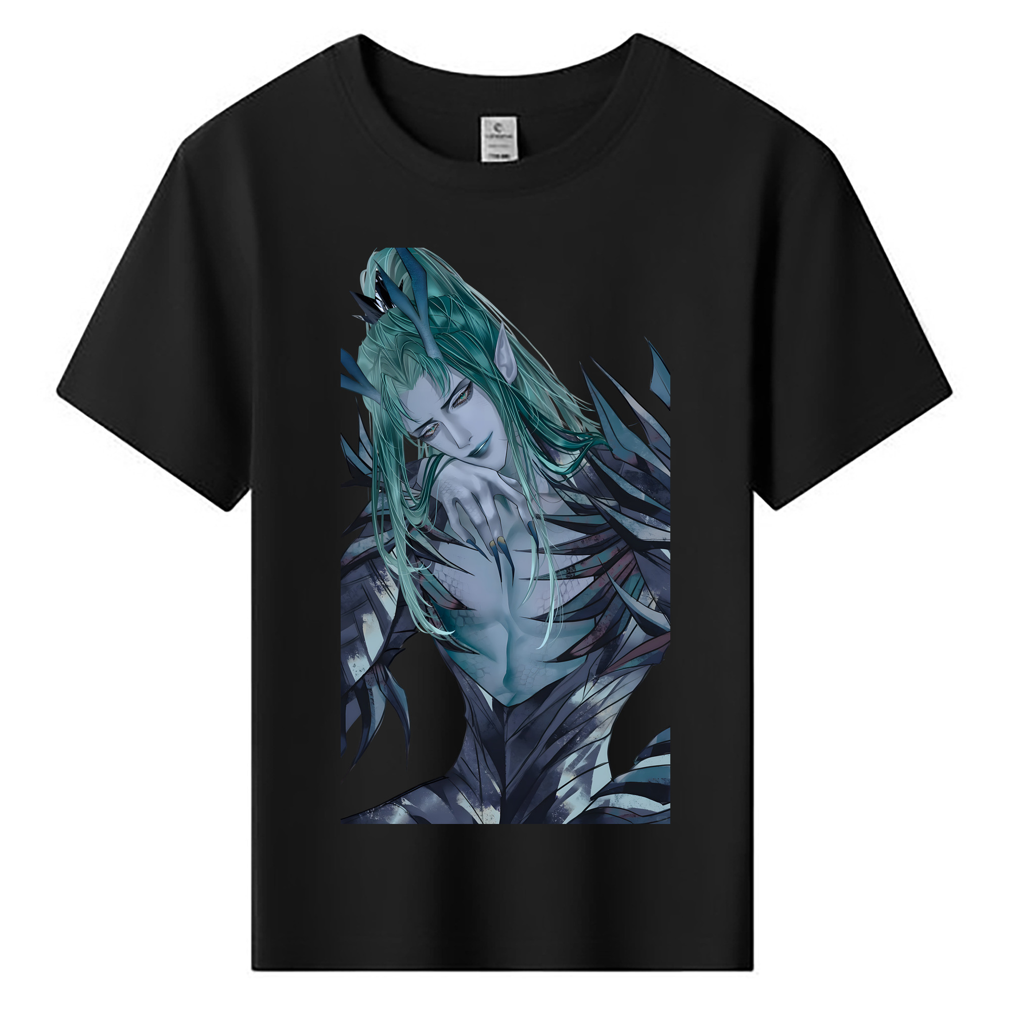 （画像用） Ne Zha 2 ナタ 魔童の大暴れ 綿100％キッズTシャツ（フロントプリント）