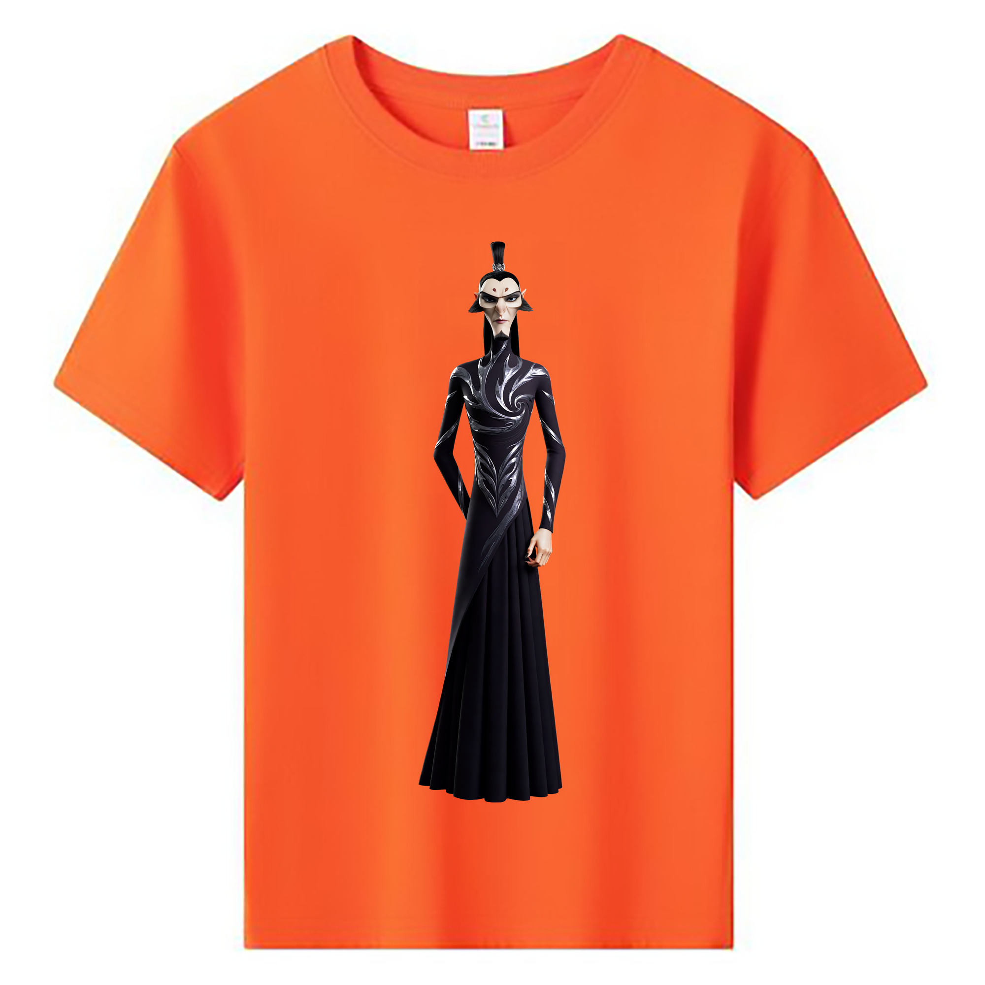 （画像用） Ne Zha 2 ナタ 魔童の大暴れ 綿100％キッズTシャツ（フロントプリント）