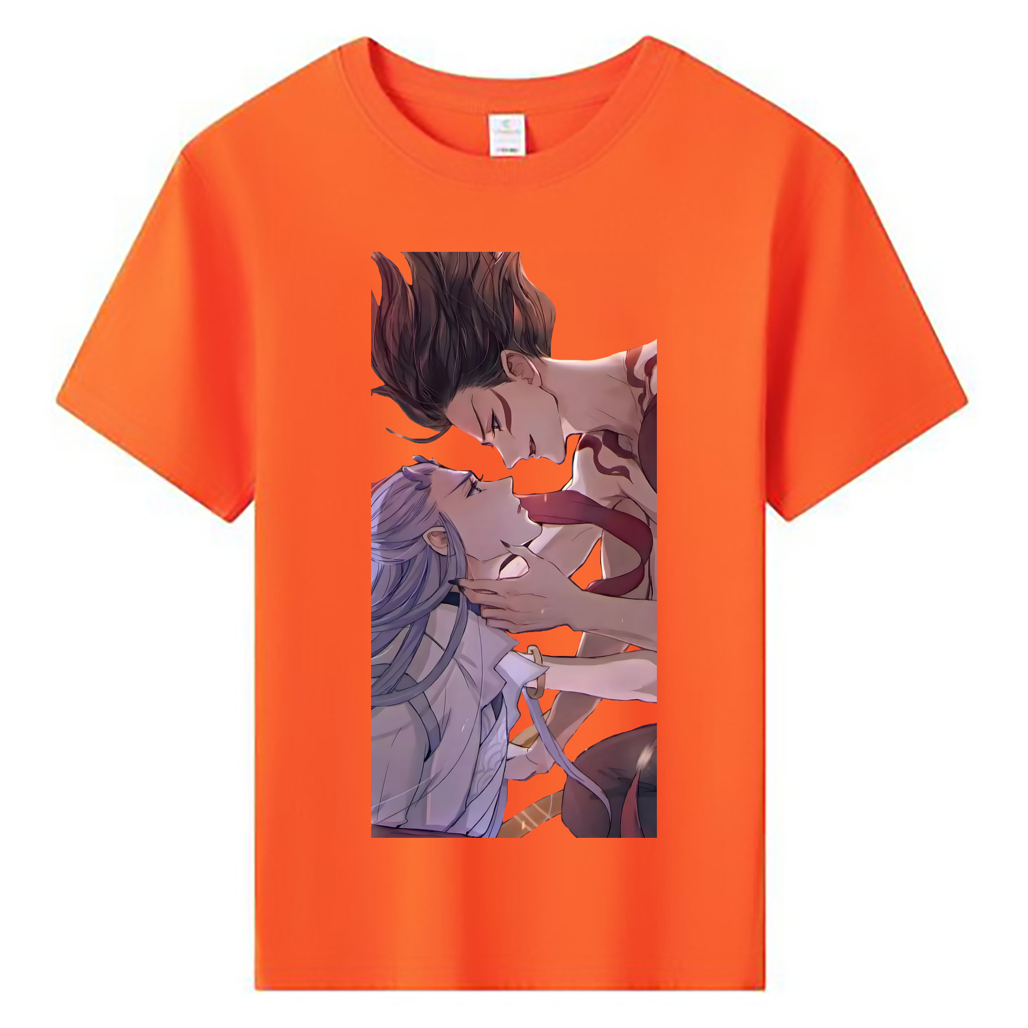 （画像用） Ne Zha 2 ナタ 魔童の大暴れ 綿100％キッズTシャツ（フロントプリント）