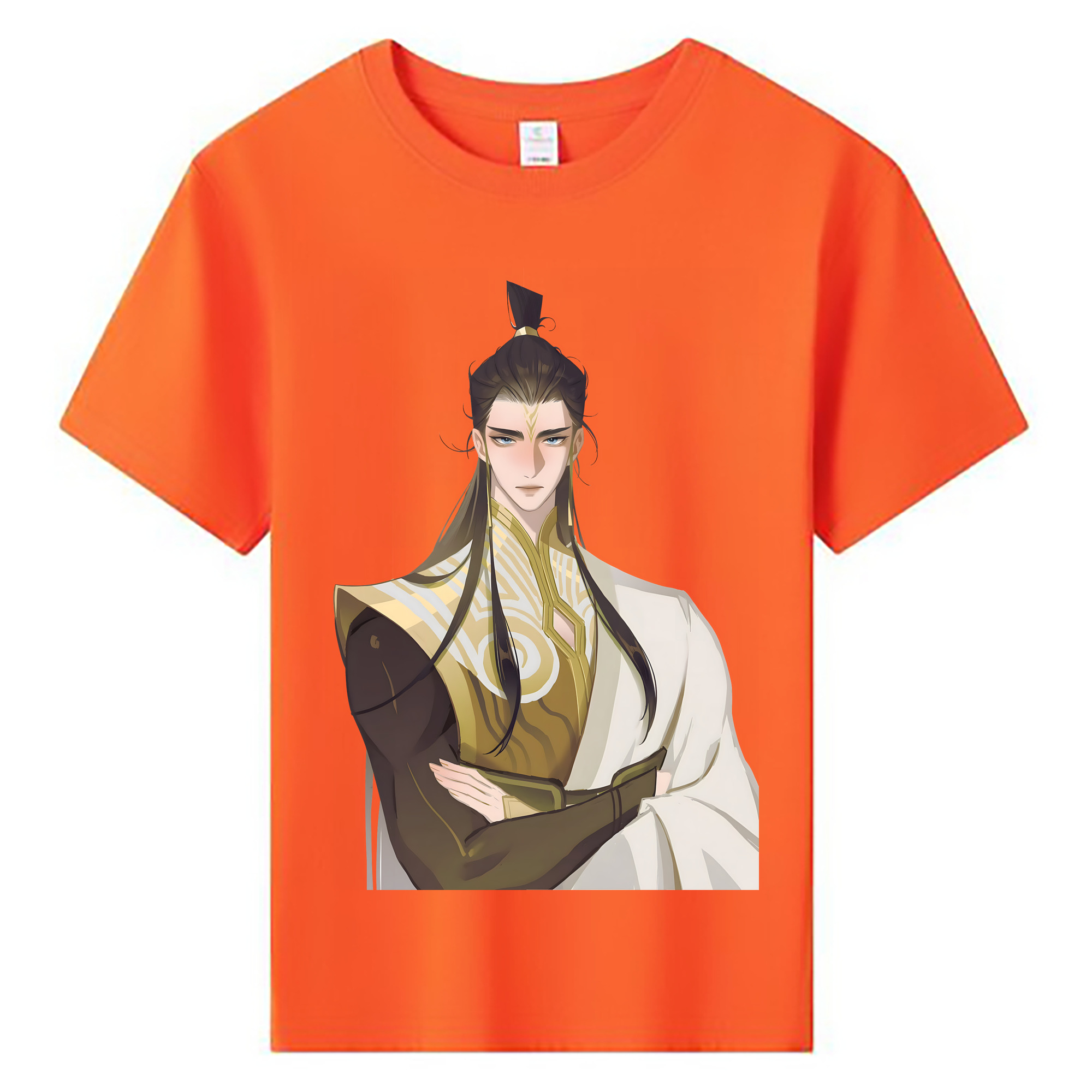 （画像用） Ne Zha 2 ナタ 魔童の大暴れ 綿100％キッズTシャツ（フロントプリント）