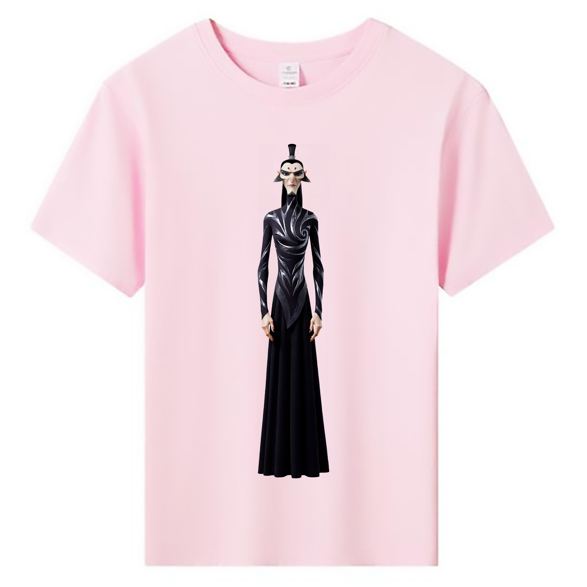 （画像用） Ne Zha 2 ナタ 魔童の大暴れ 綿100％キッズTシャツ（フロントプリント）