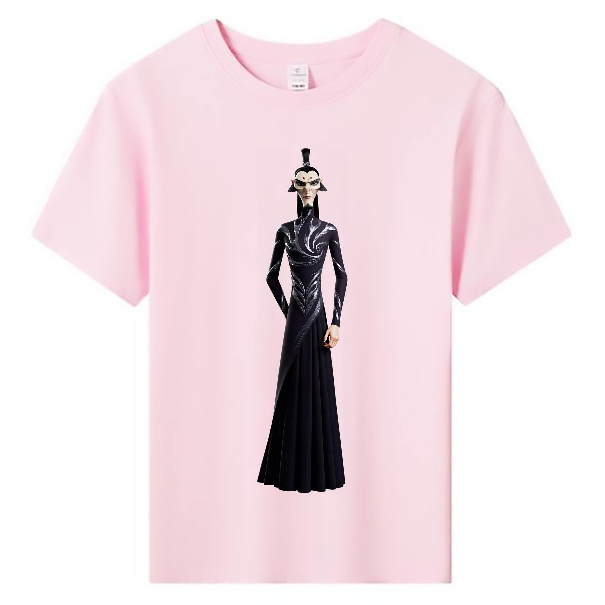 （画像用） Ne Zha 2 ナタ 魔童の大暴れ 綿100％キッズTシャツ（フロントプリント）