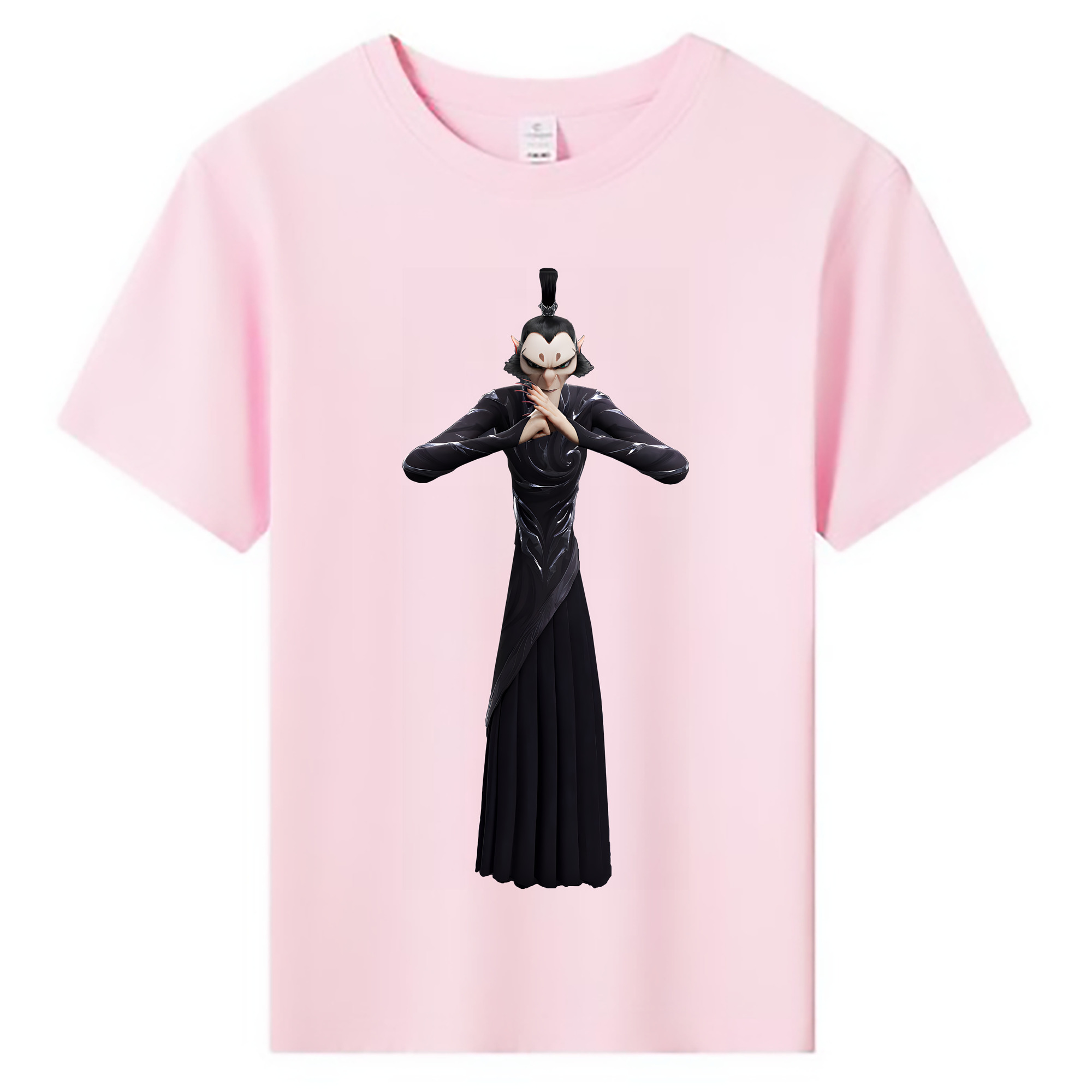 （画像用） Ne Zha 2 ナタ 魔童の大暴れ 綿100％キッズTシャツ（フロントプリント）
