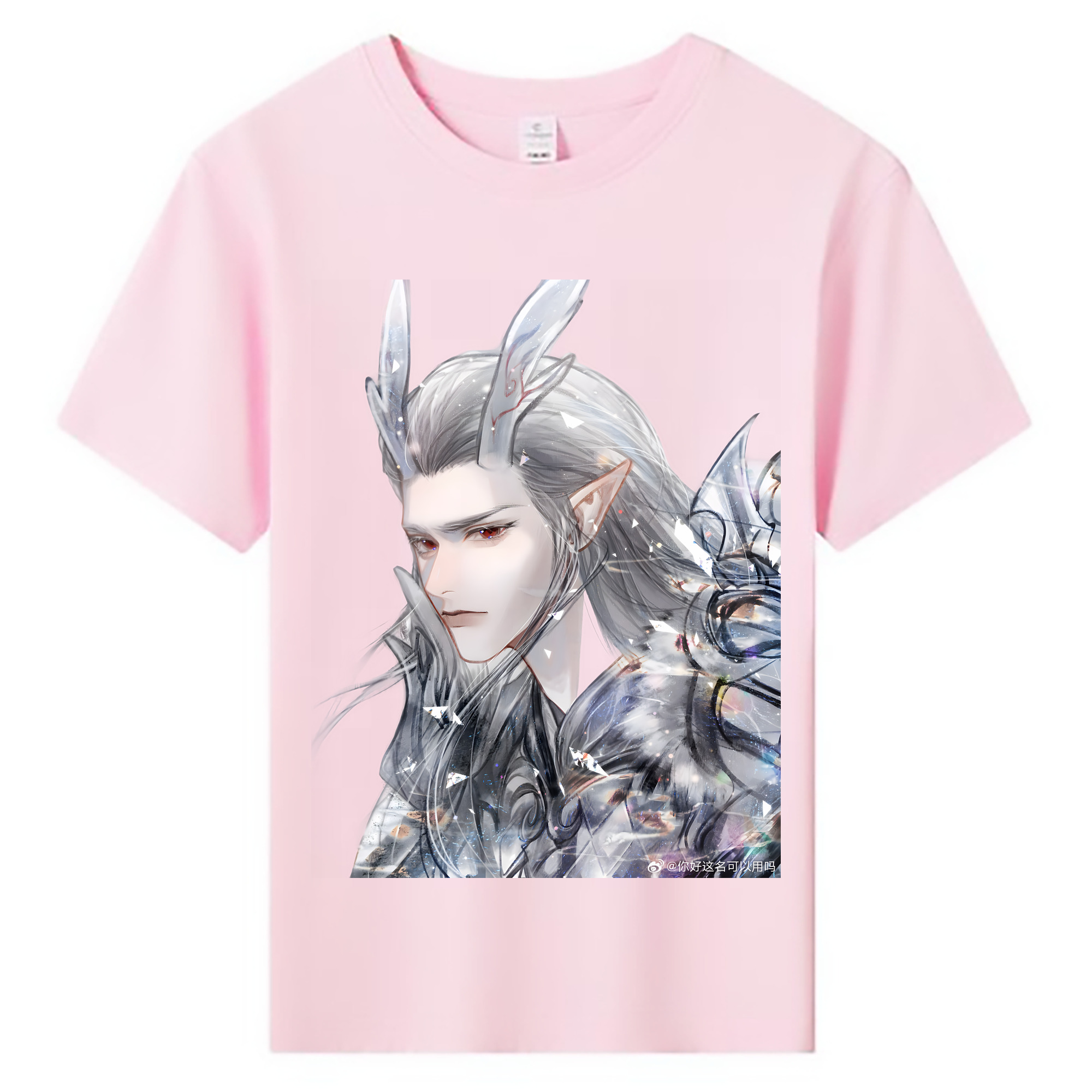 （画像用） Ne Zha 2 ナタ 魔童の大暴れ 綿100％キッズTシャツ（フロントプリント）