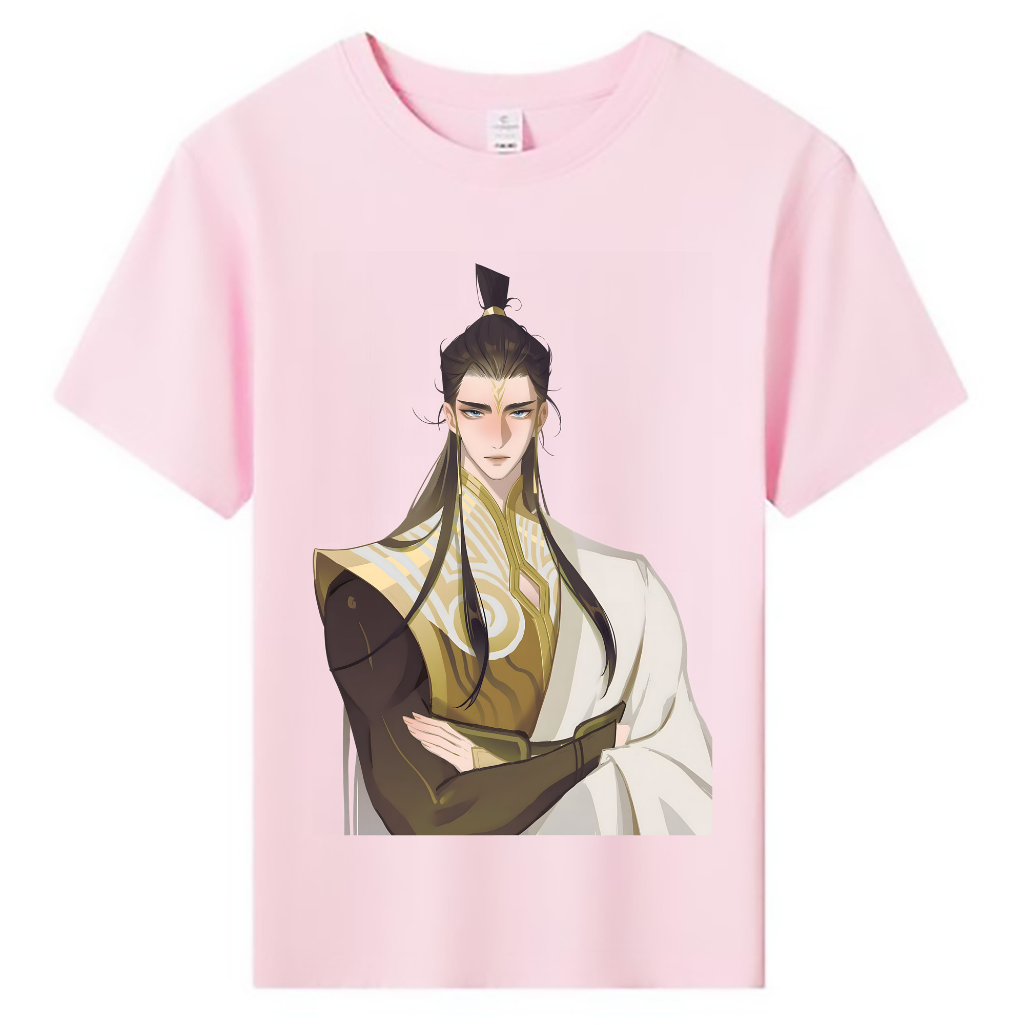（画像用） Ne Zha 2 ナタ 魔童の大暴れ 綿100％キッズTシャツ（フロントプリント）