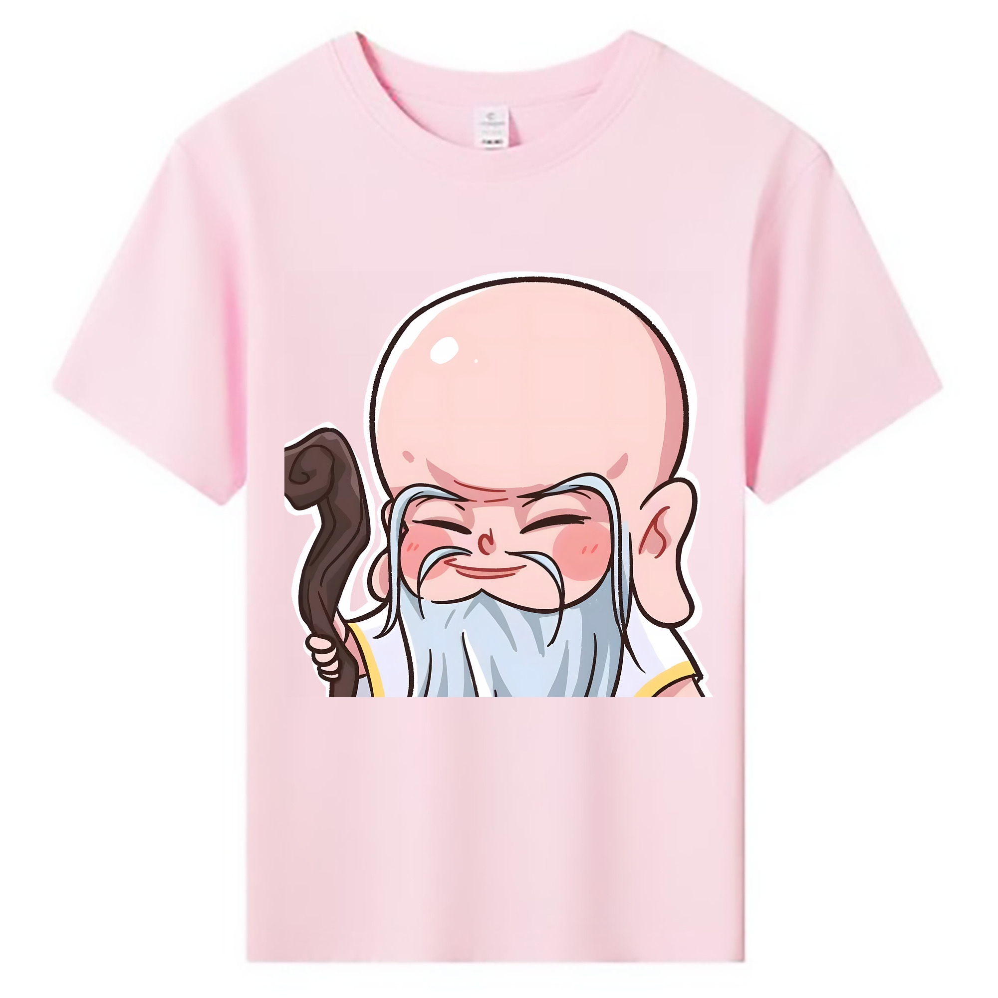（画像用） Ne Zha 2 ナタ 魔童の大暴れ 綿100％キッズTシャツ（フロントプリント）