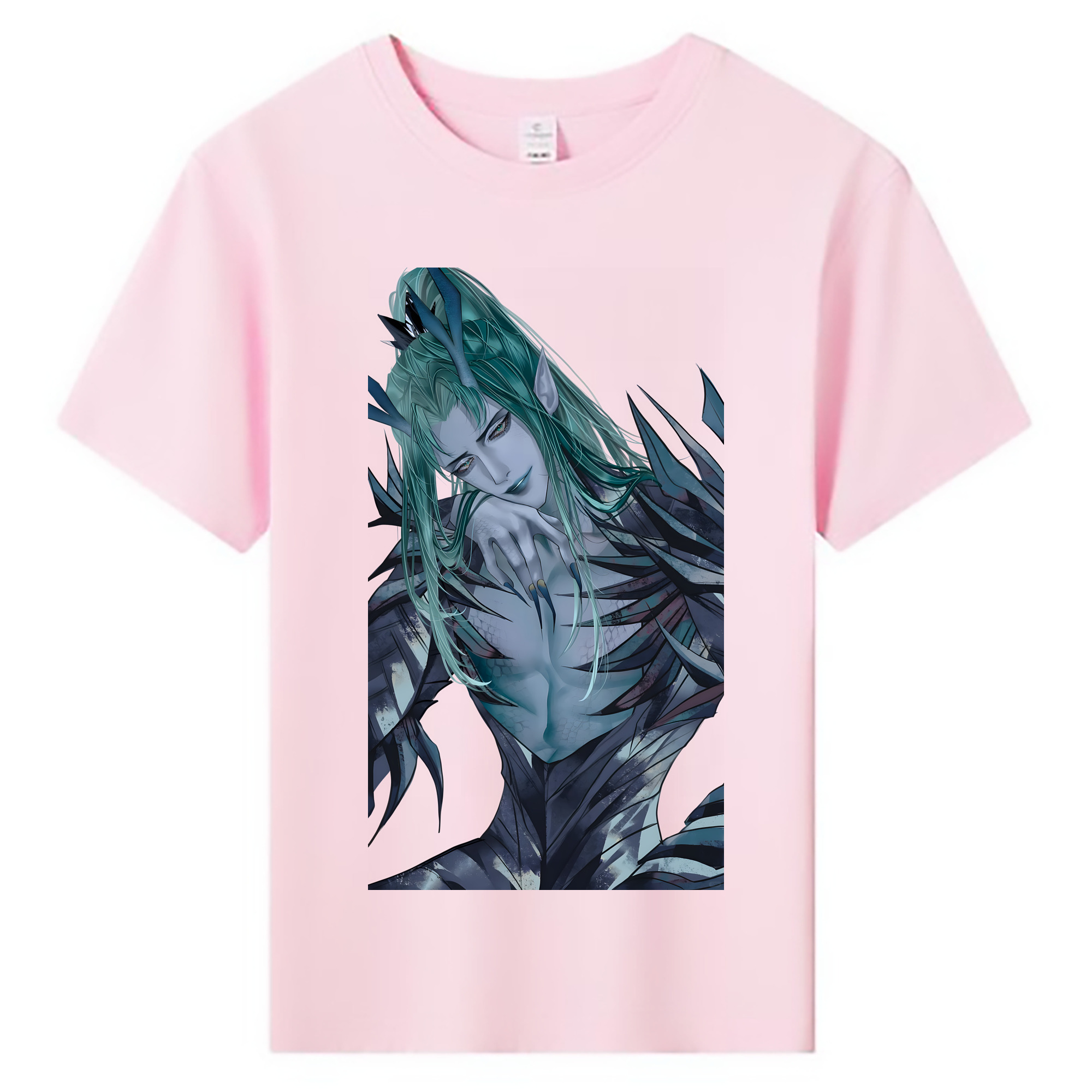 （画像用） Ne Zha 2 ナタ 魔童の大暴れ 綿100％キッズTシャツ（フロントプリント）
