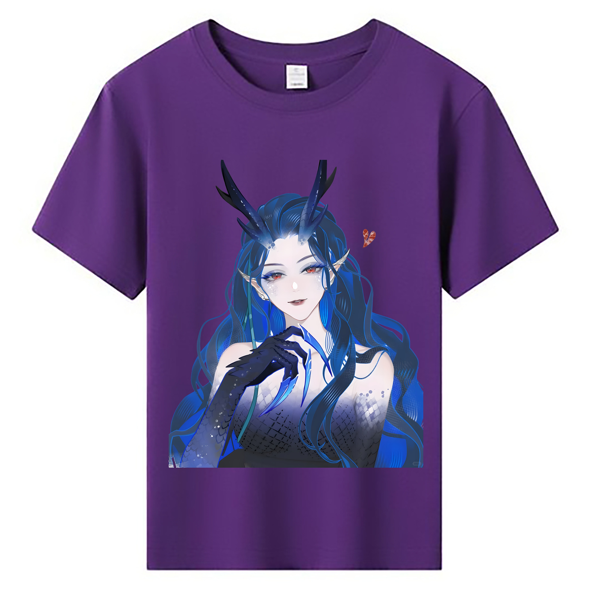 （画像用） Ne Zha 2 ナタ 魔童の大暴れ 綿100％キッズTシャツ（フロントプリント）