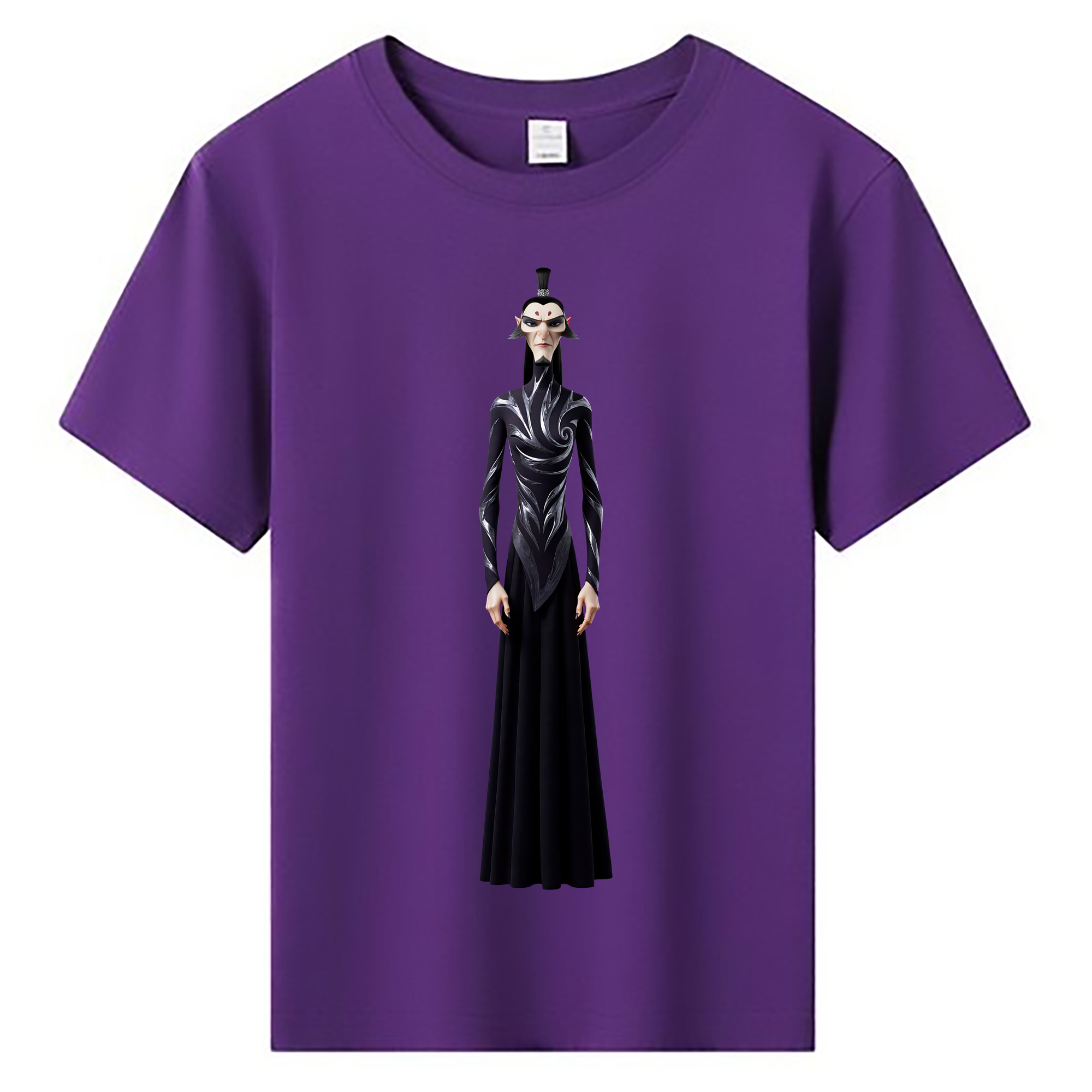 （画像用） Ne Zha 2 ナタ 魔童の大暴れ 綿100％キッズTシャツ（フロントプリント）