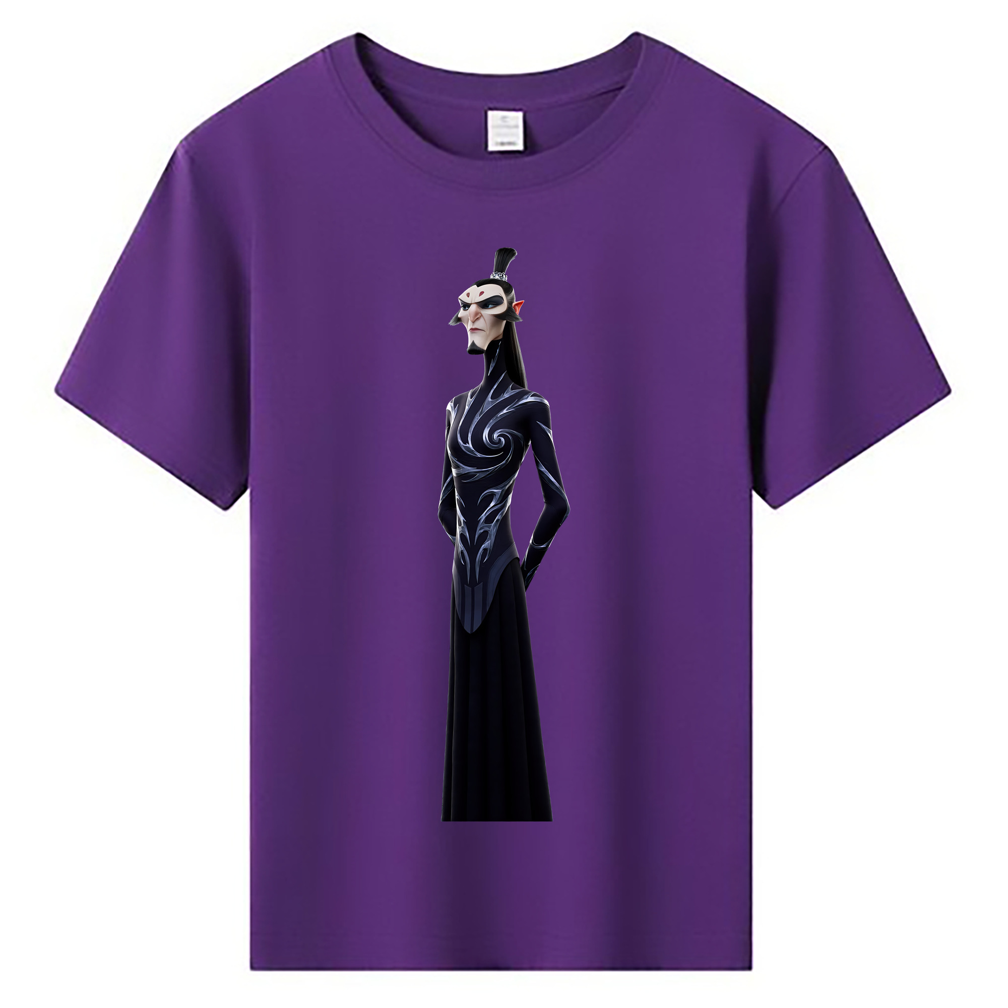 （画像用） Ne Zha 2 ナタ 魔童の大暴れ 綿100％キッズTシャツ（フロントプリント）