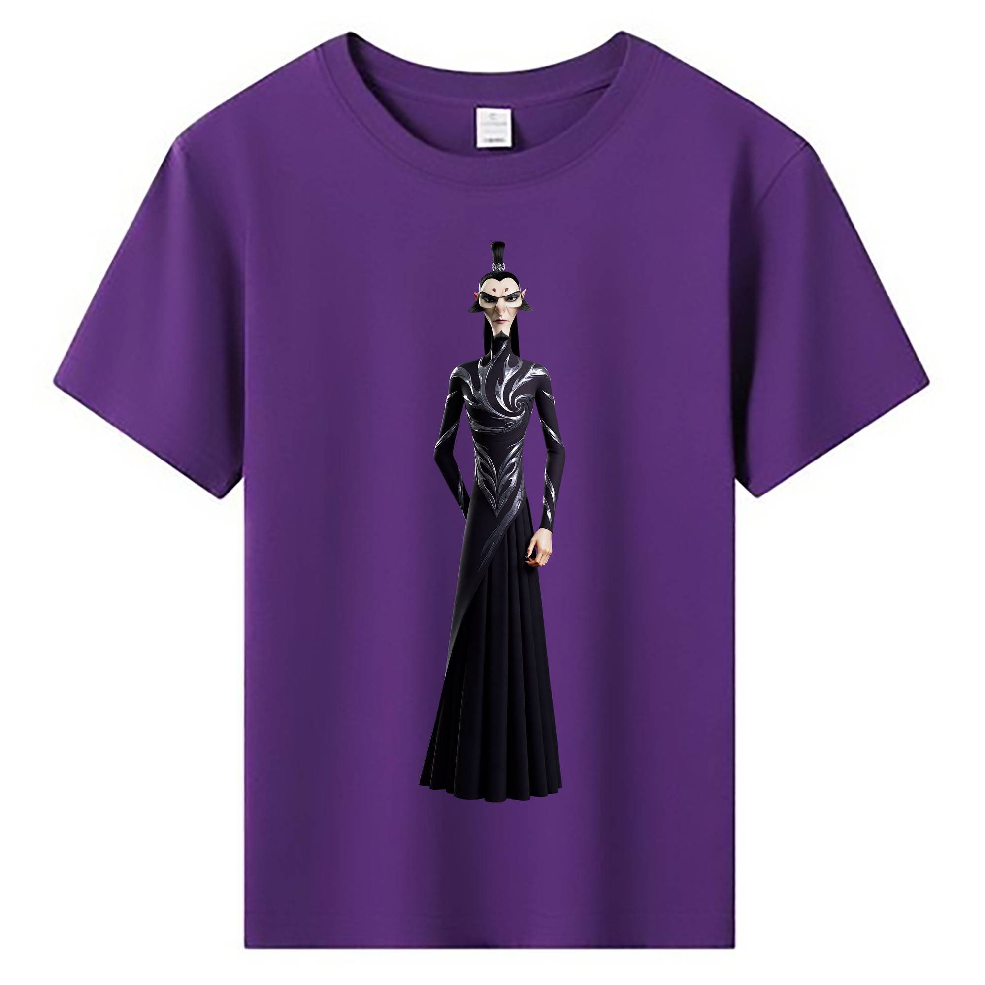 （画像用） Ne Zha 2 ナタ 魔童の大暴れ 綿100％キッズTシャツ（フロントプリント）