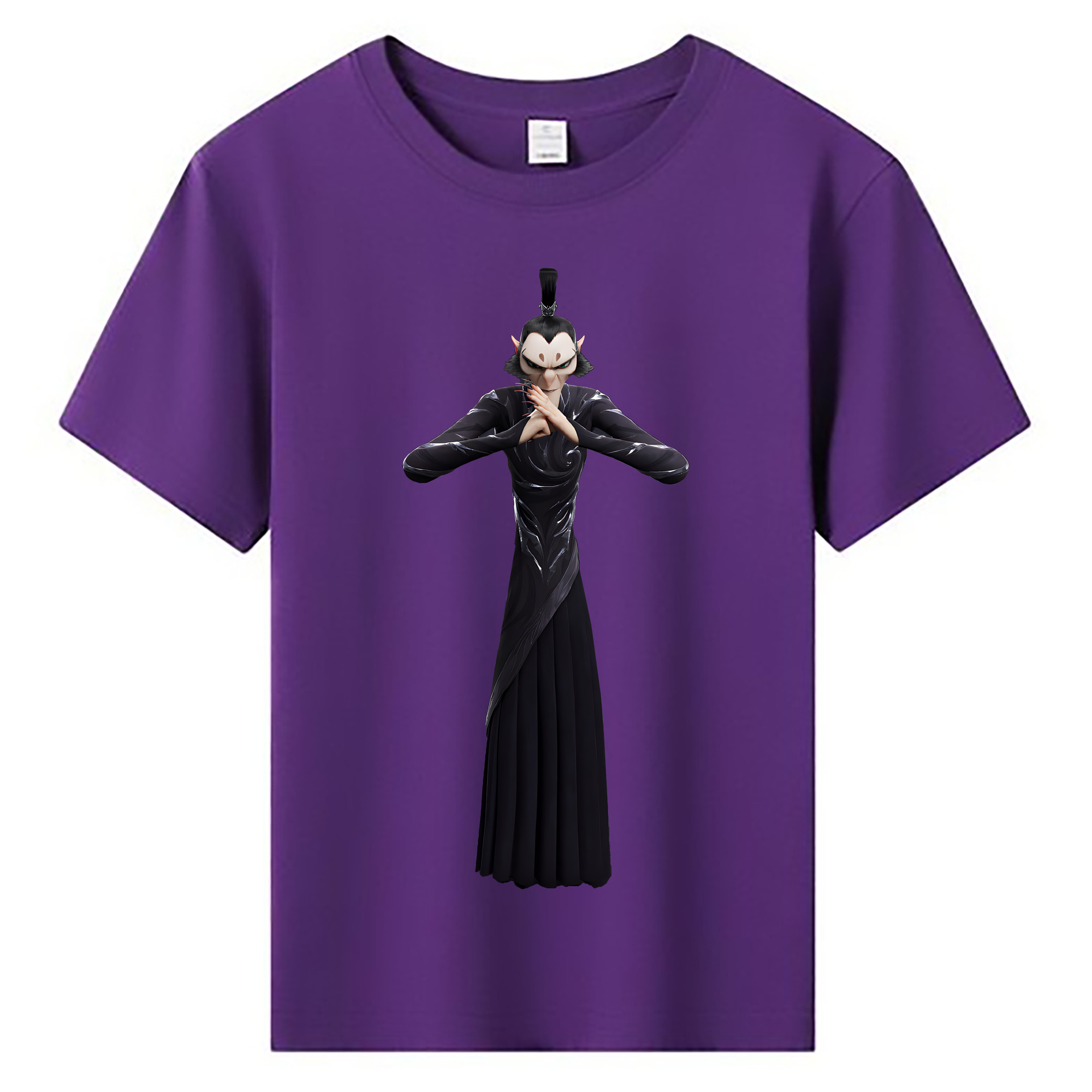 （画像用） Ne Zha 2 ナタ 魔童の大暴れ 綿100％キッズTシャツ（フロントプリント）