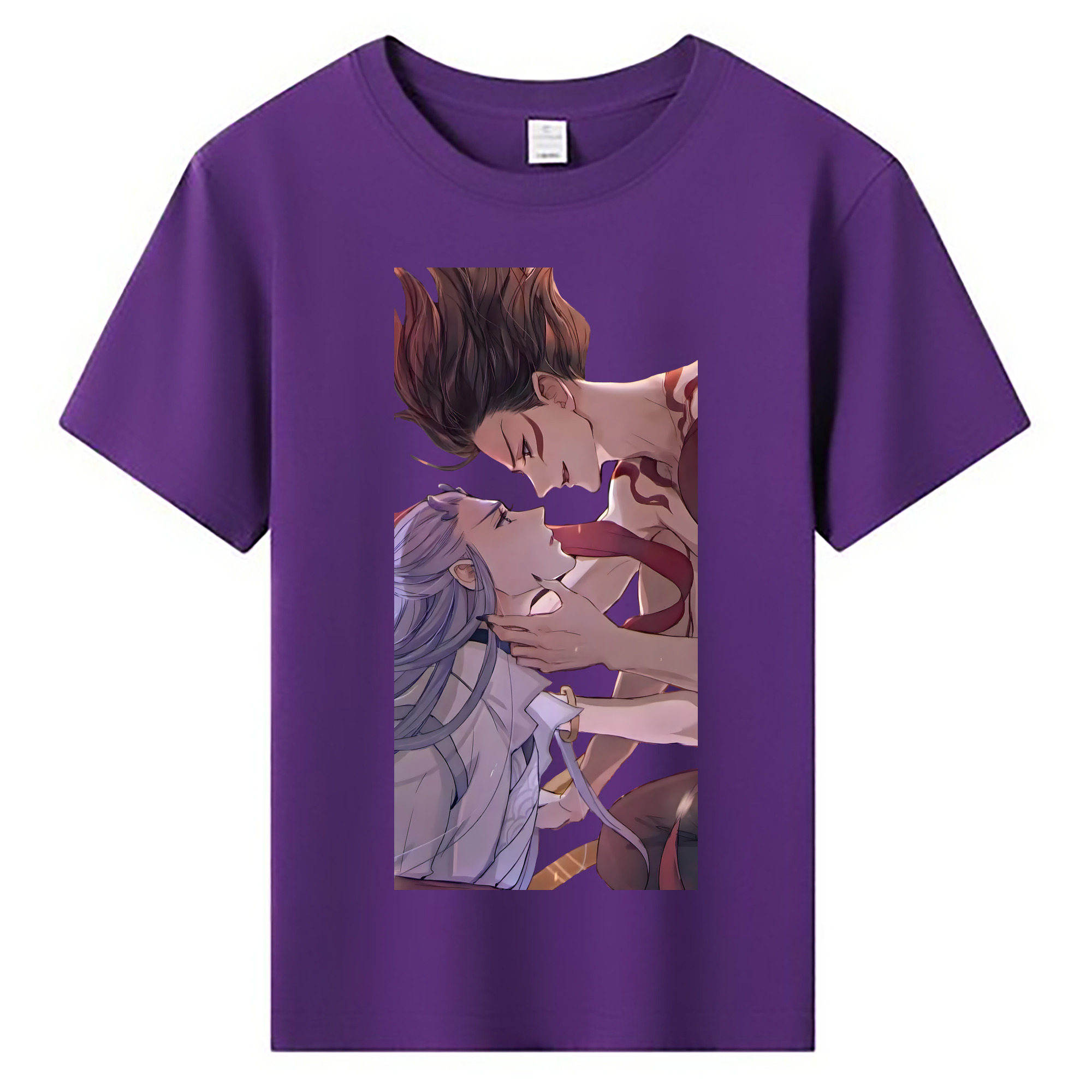 （画像用） Ne Zha 2 ナタ 魔童の大暴れ 綿100％キッズTシャツ（フロントプリント）