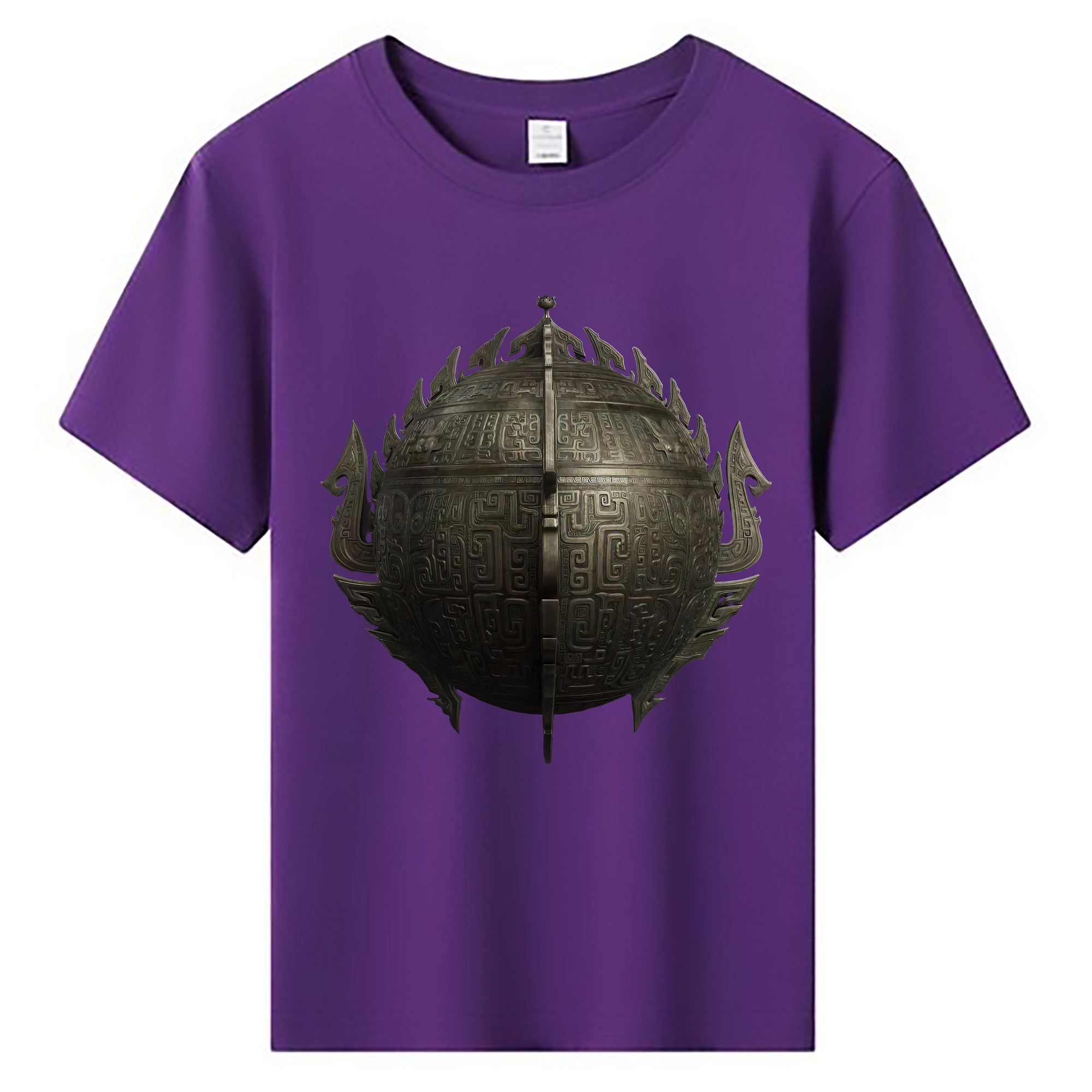 （画像用） Ne Zha 2 ナタ 魔童の大暴れ 綿100％キッズTシャツ（フロントプリント）